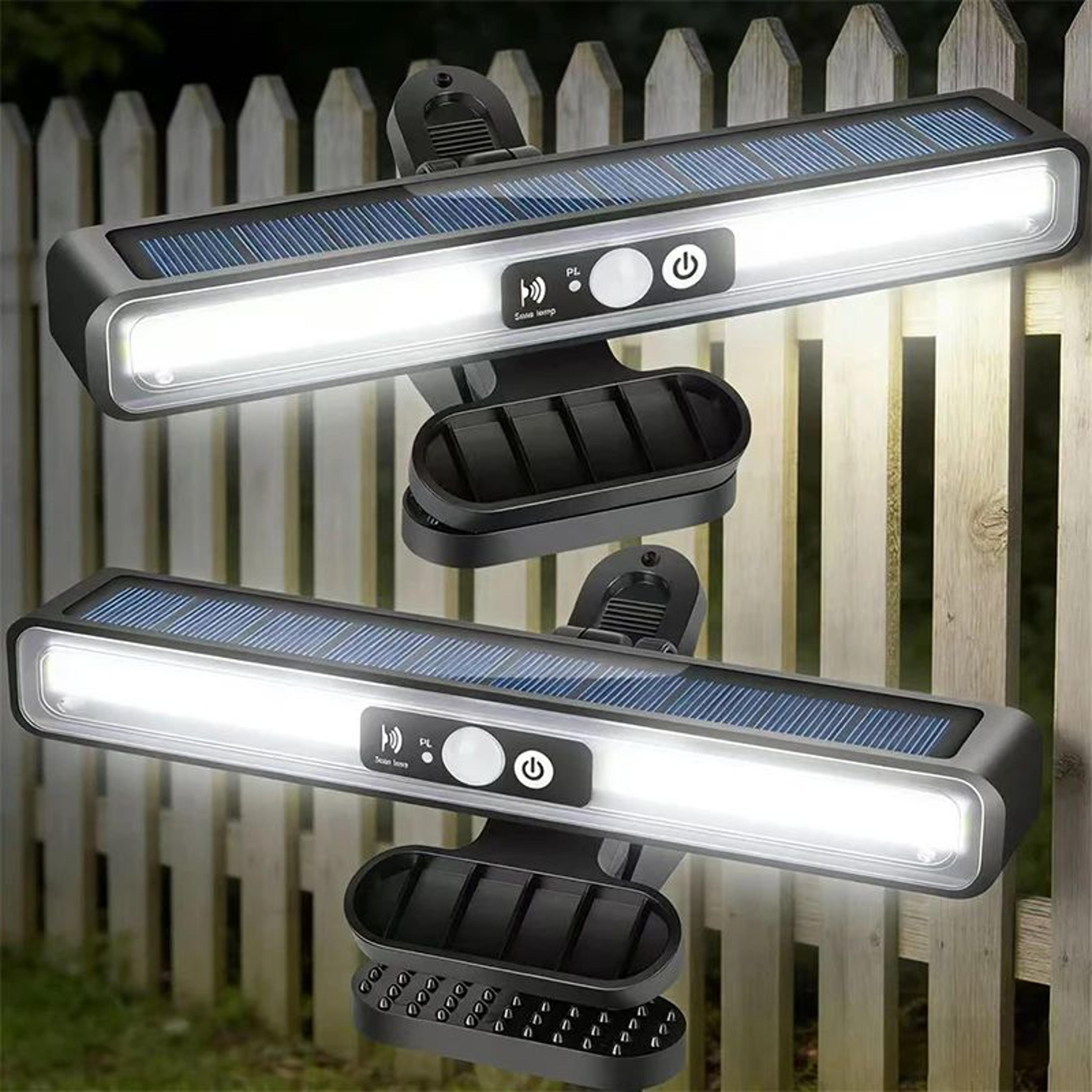 Solar Clip On Motion Sensor Garden Light With 36 LED 0