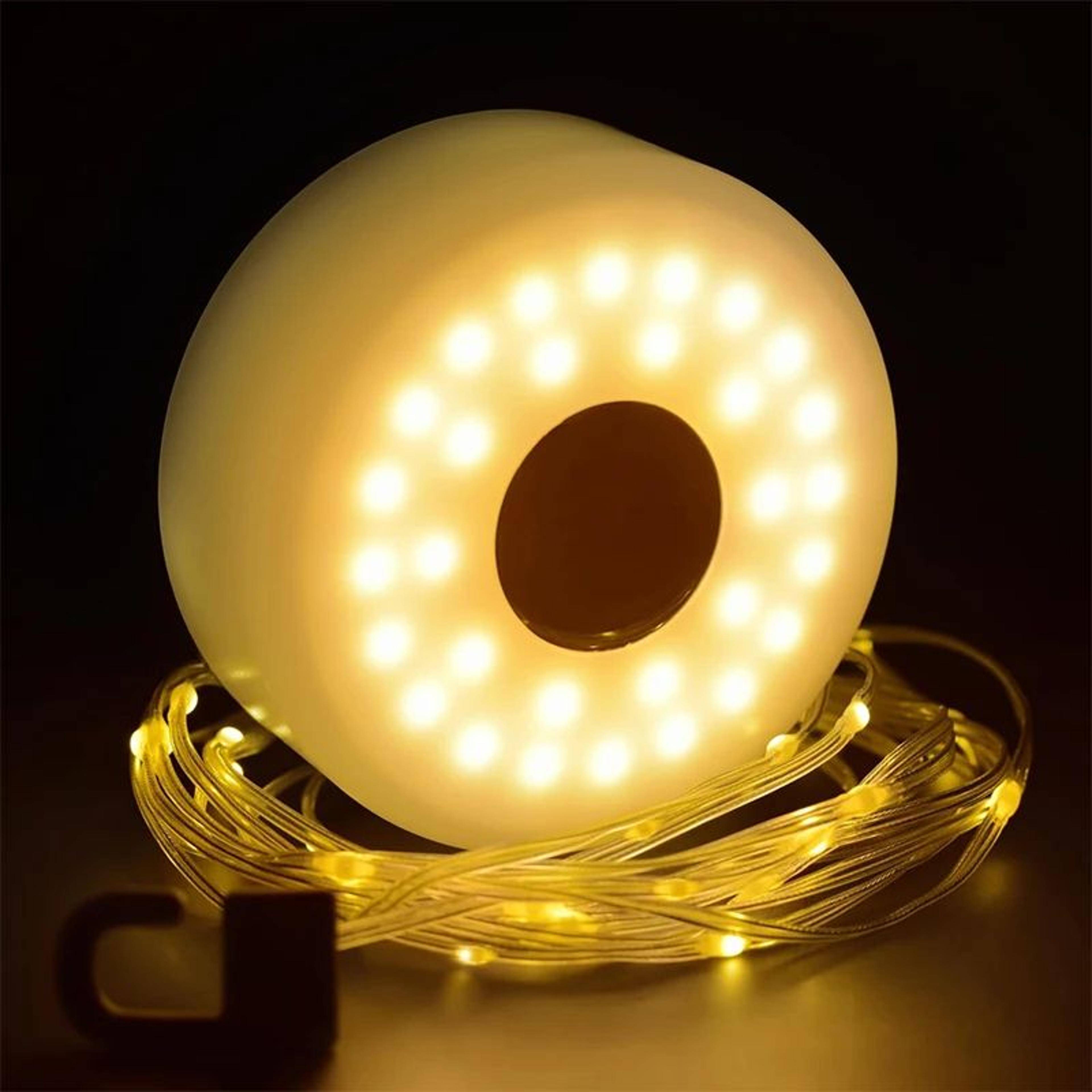 8M LED Camping Light Strip Waterproof Retractable Outdoor String Light 6