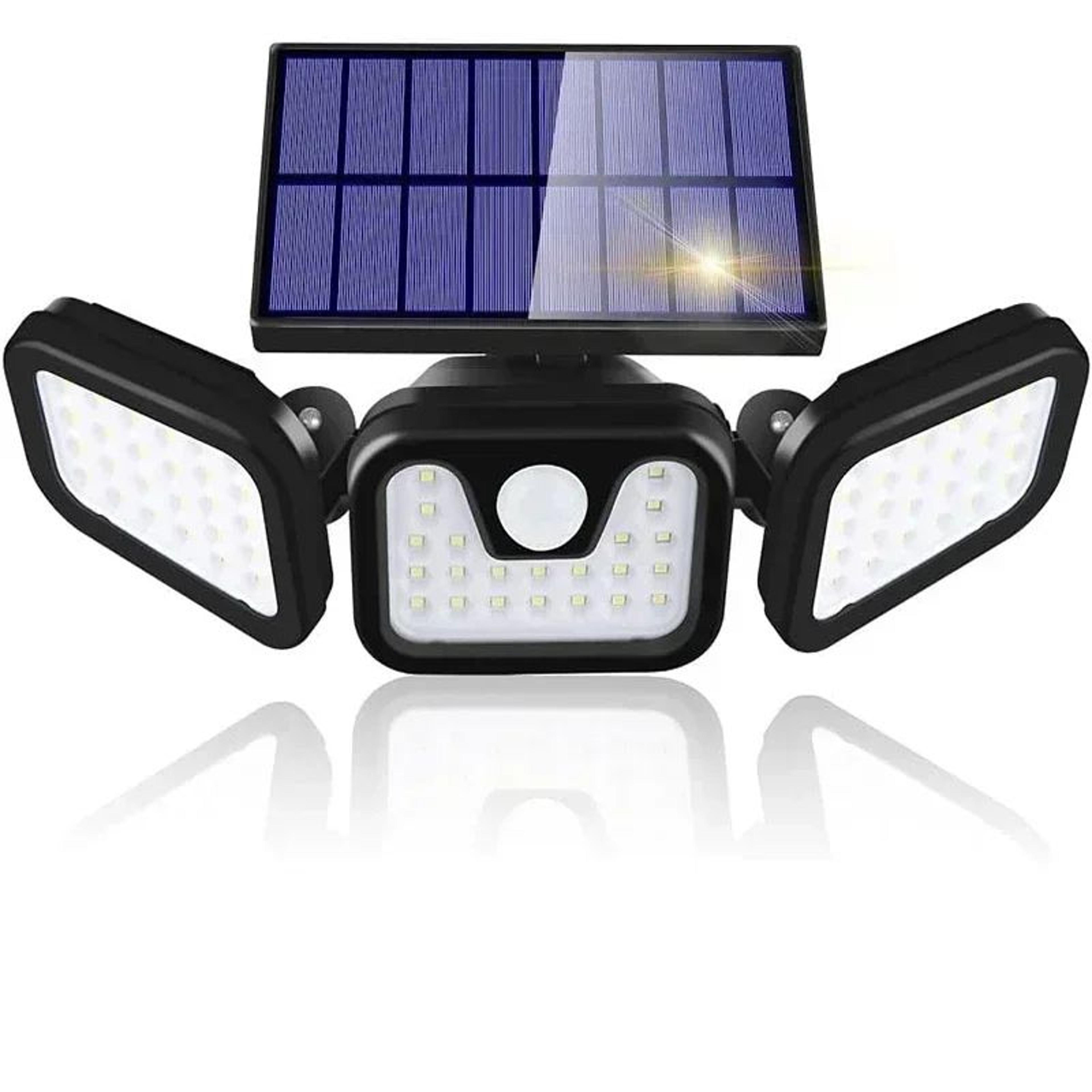 74 LED Solar Motion Sensor Wall Light Waterproof Rotating Security Lamp 6