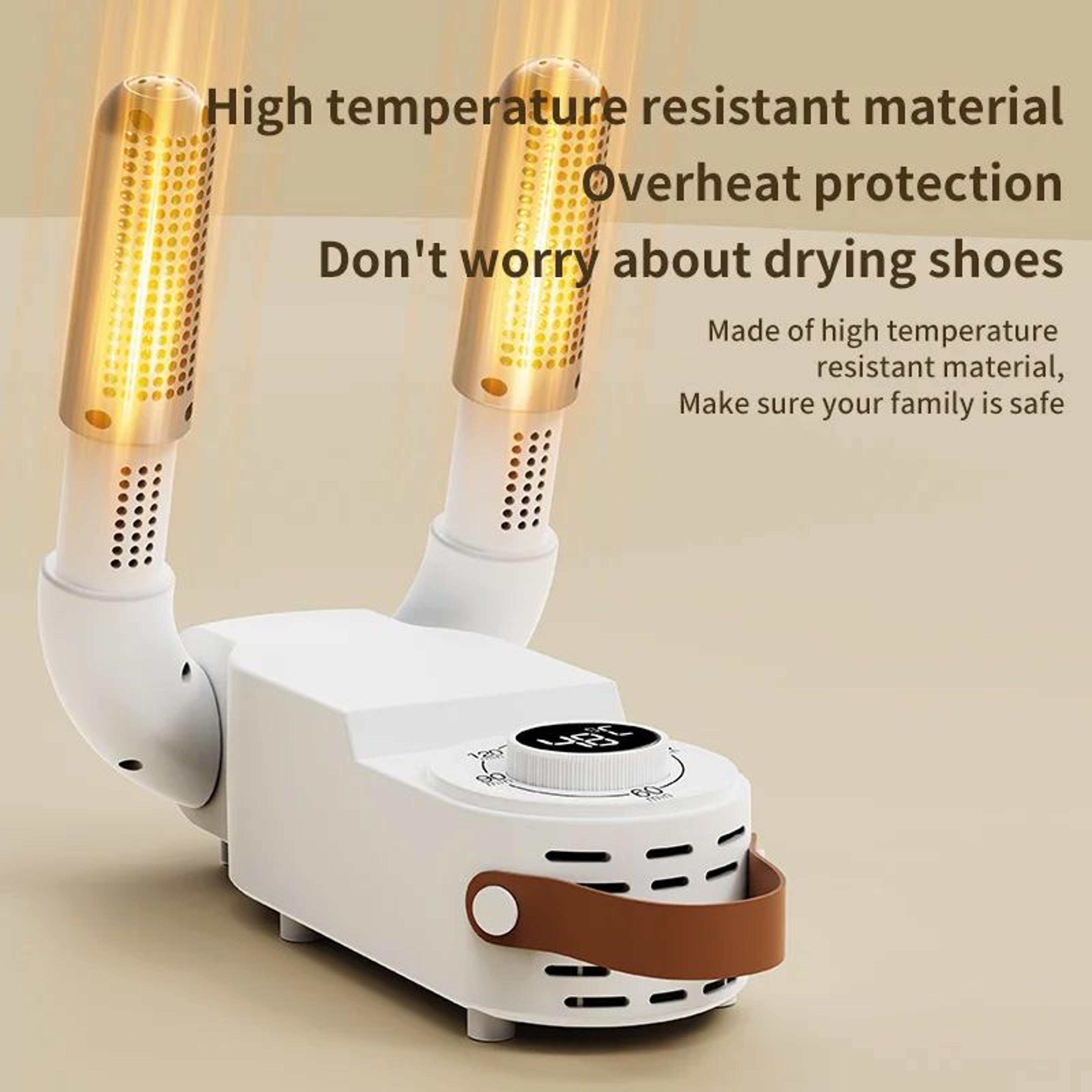Intelligent Shoe Dryer With Timer Adjustable Quick Dry Shoe Warmer 3