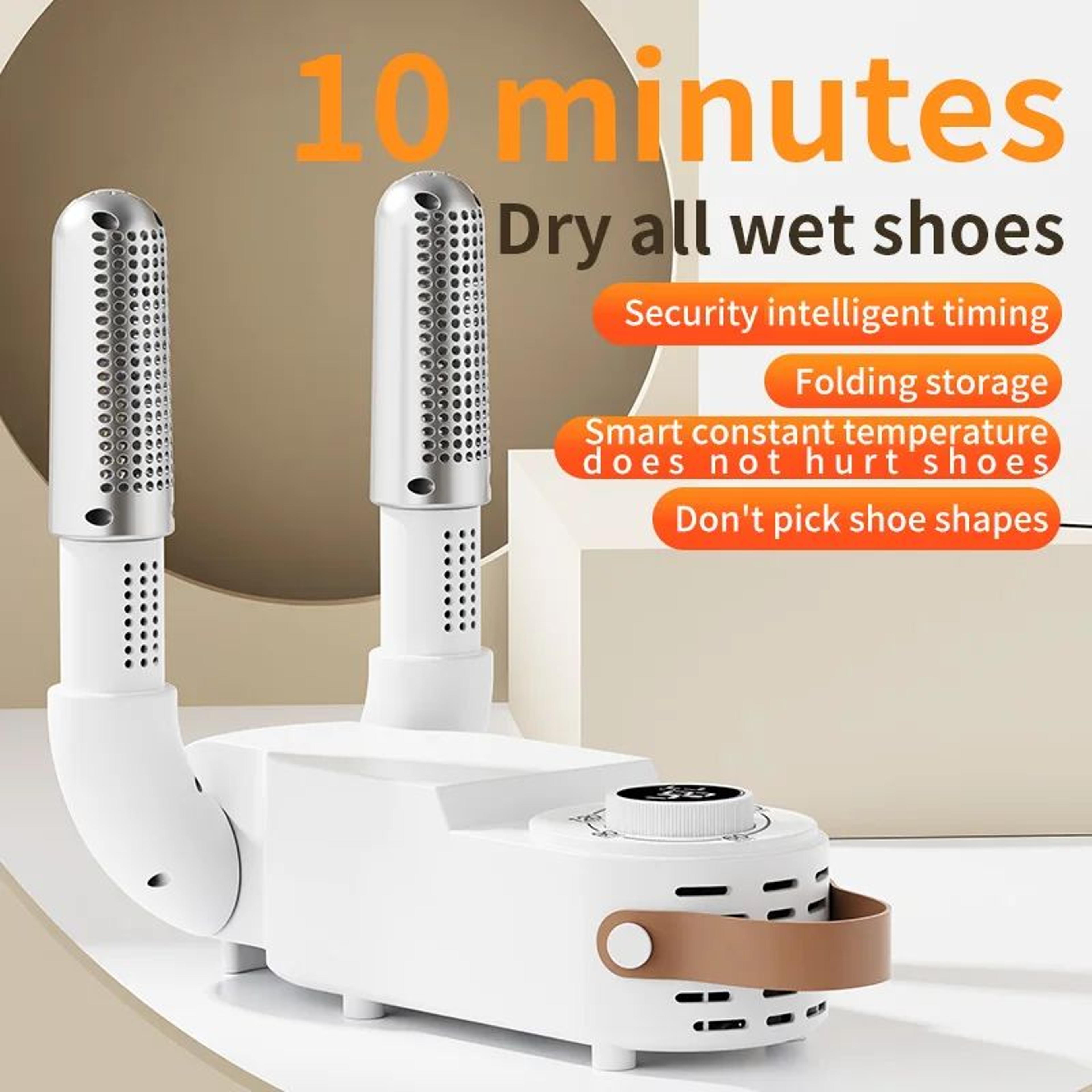 Intelligent Shoe Dryer With Timer Adjustable Quick Dry Shoe Warmer 5