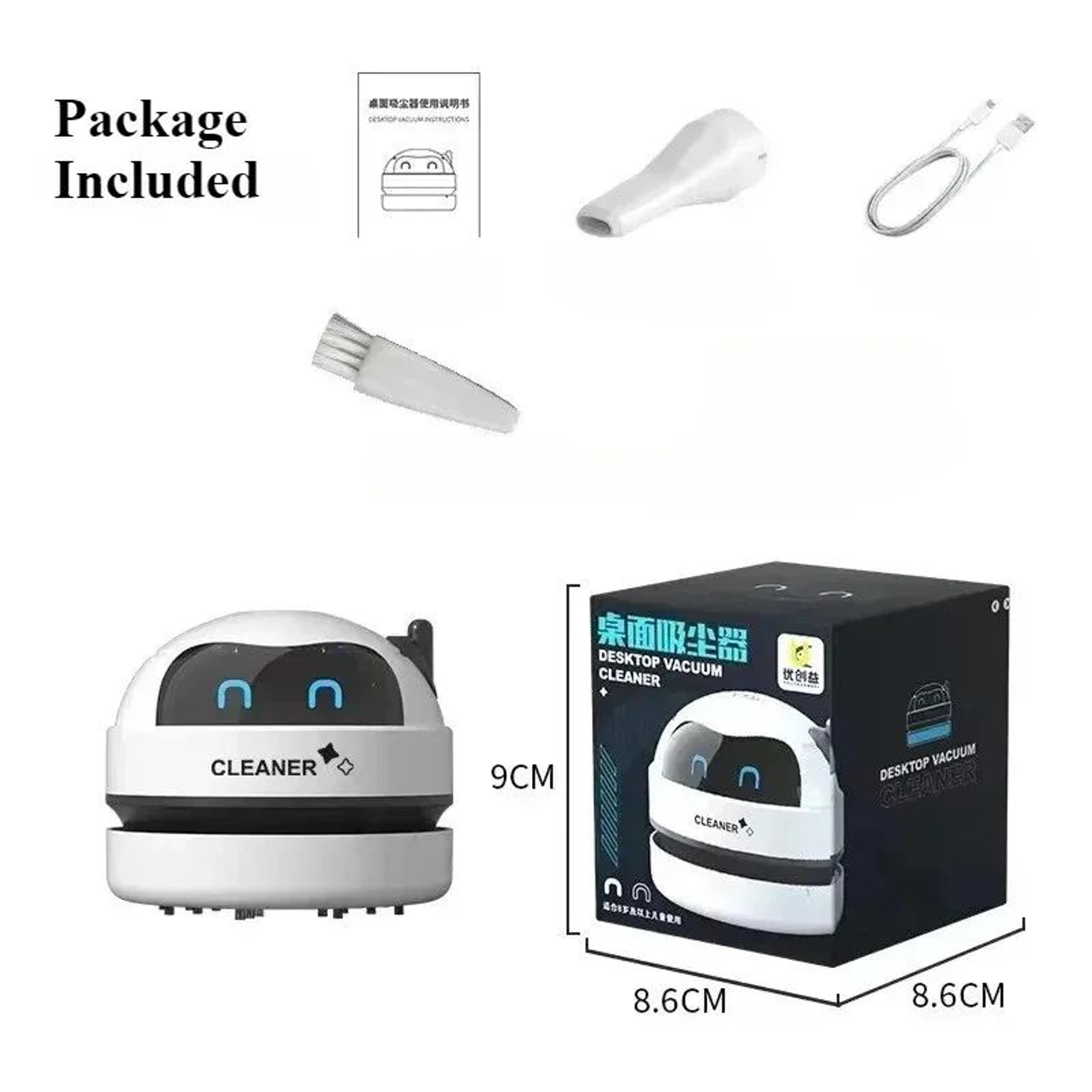 Portable Wireless Mini Desktop Vacuum Cleaner For Home And Office 6