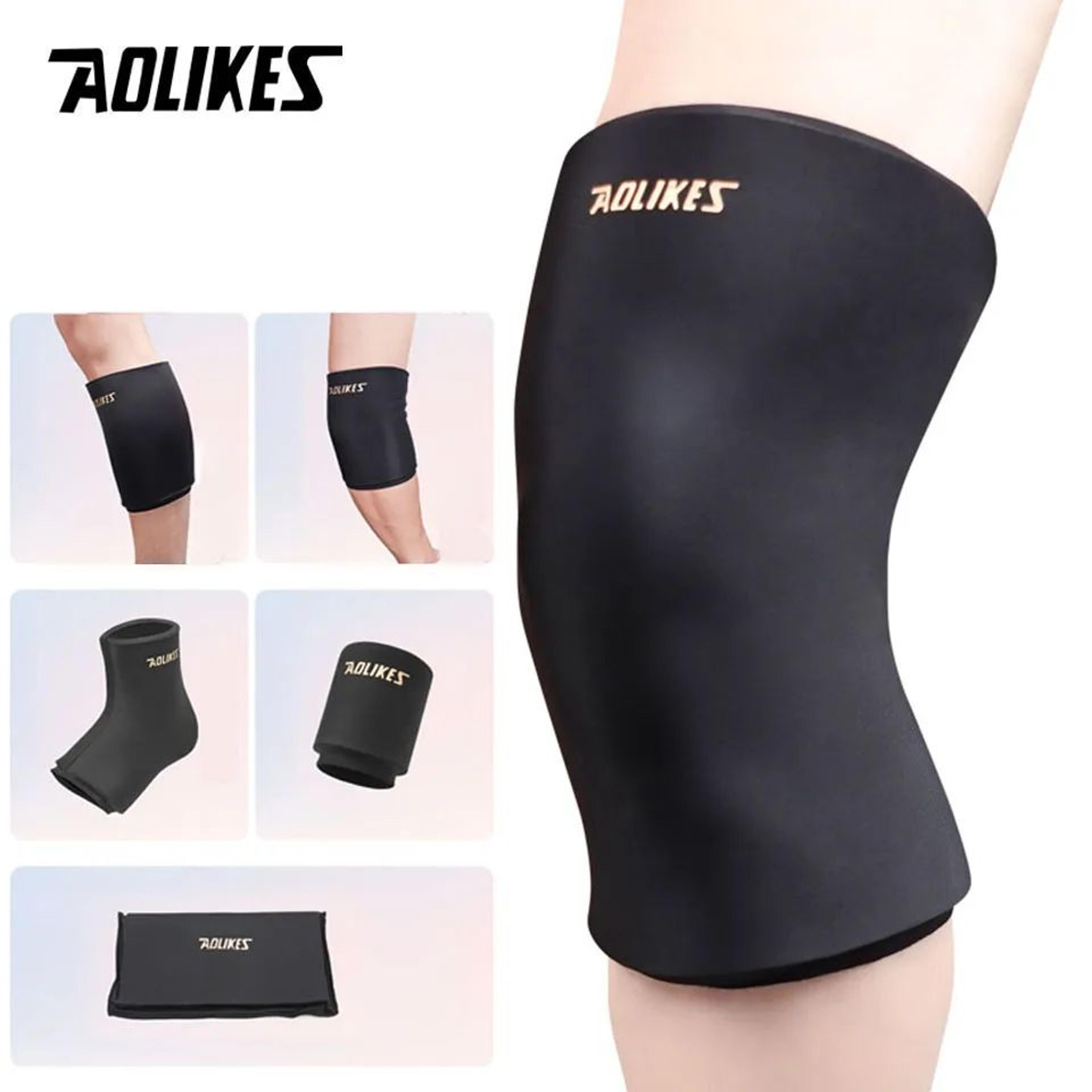 aolikes hot and cold gel knee sleeve for pain relief