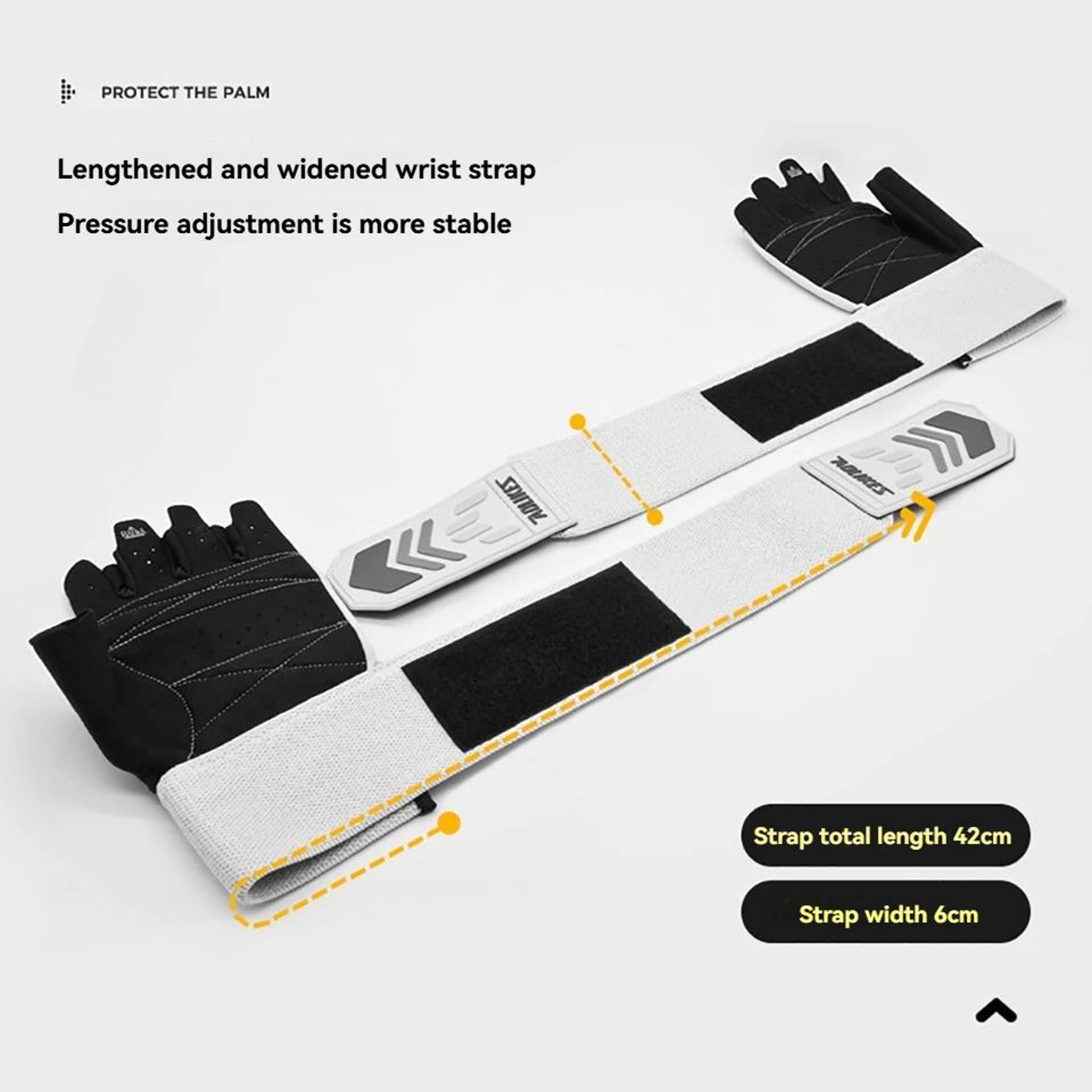 AOLIKES Weightlifting Gloves With Wrist Support For Gym Training 2