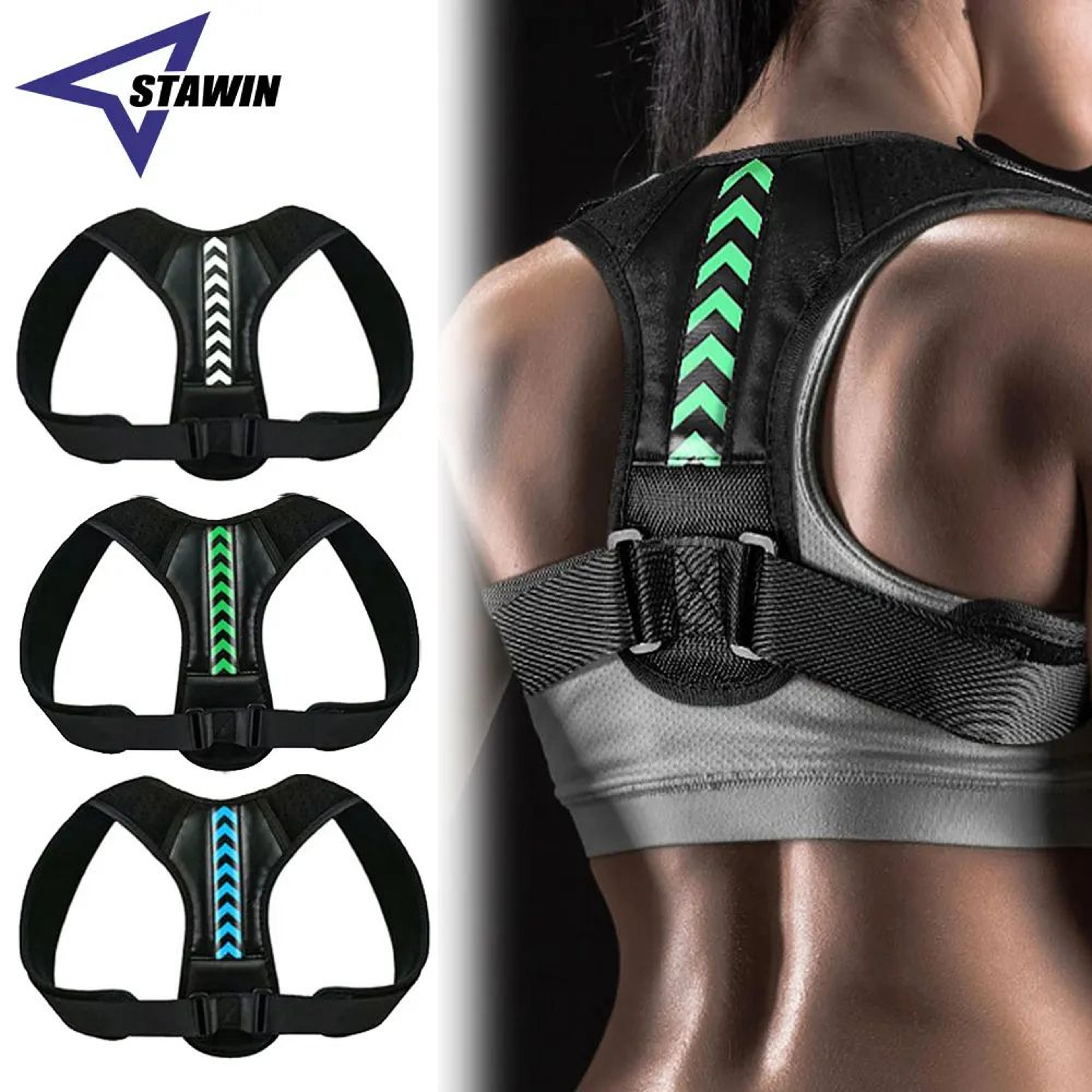 Adjustable Back Posture Corrector Shoulder Support Belt 0