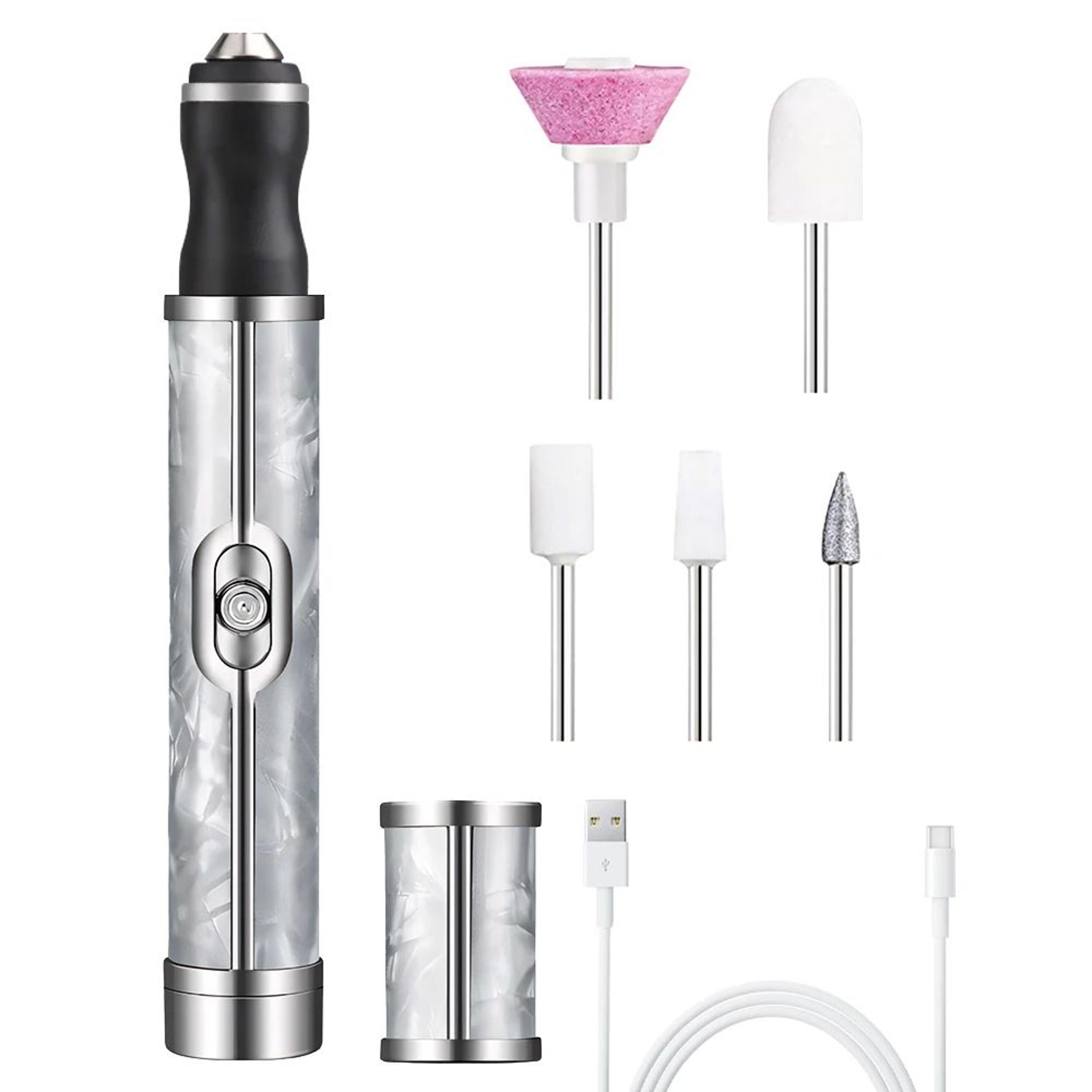 Cordless Electric Nail Drill Kit For Manicure And Pedicure 11