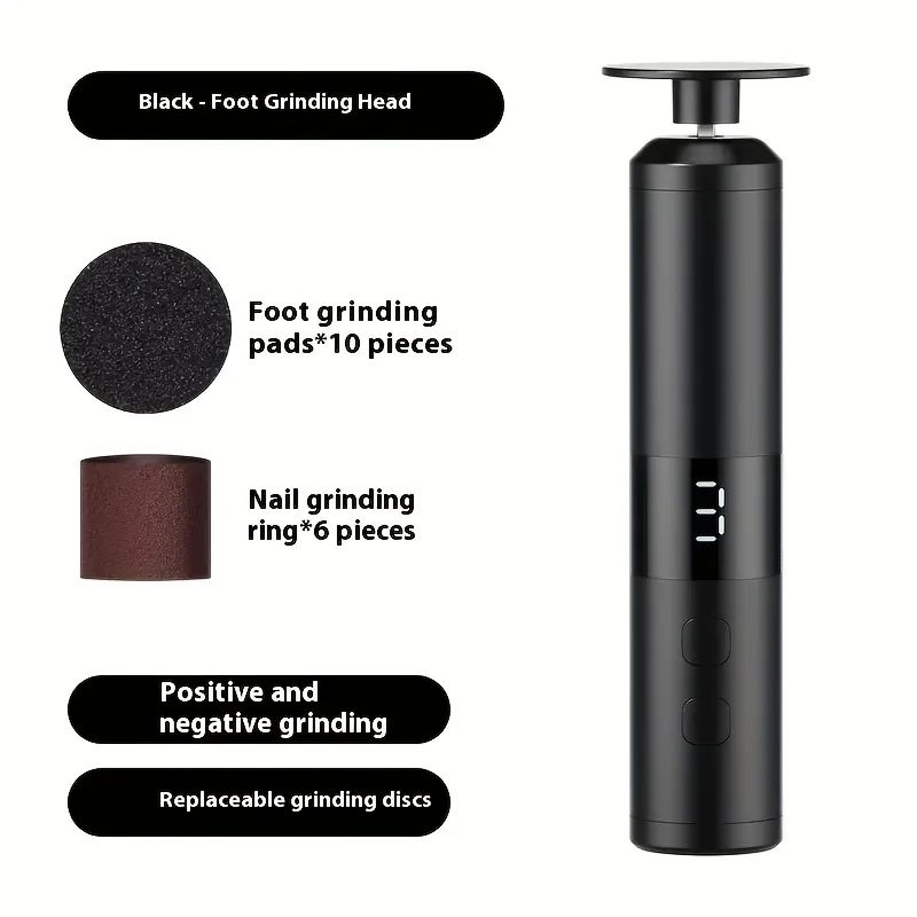 2 In 1 Electric Foot And Hand Care Tool With Callus Remover 6