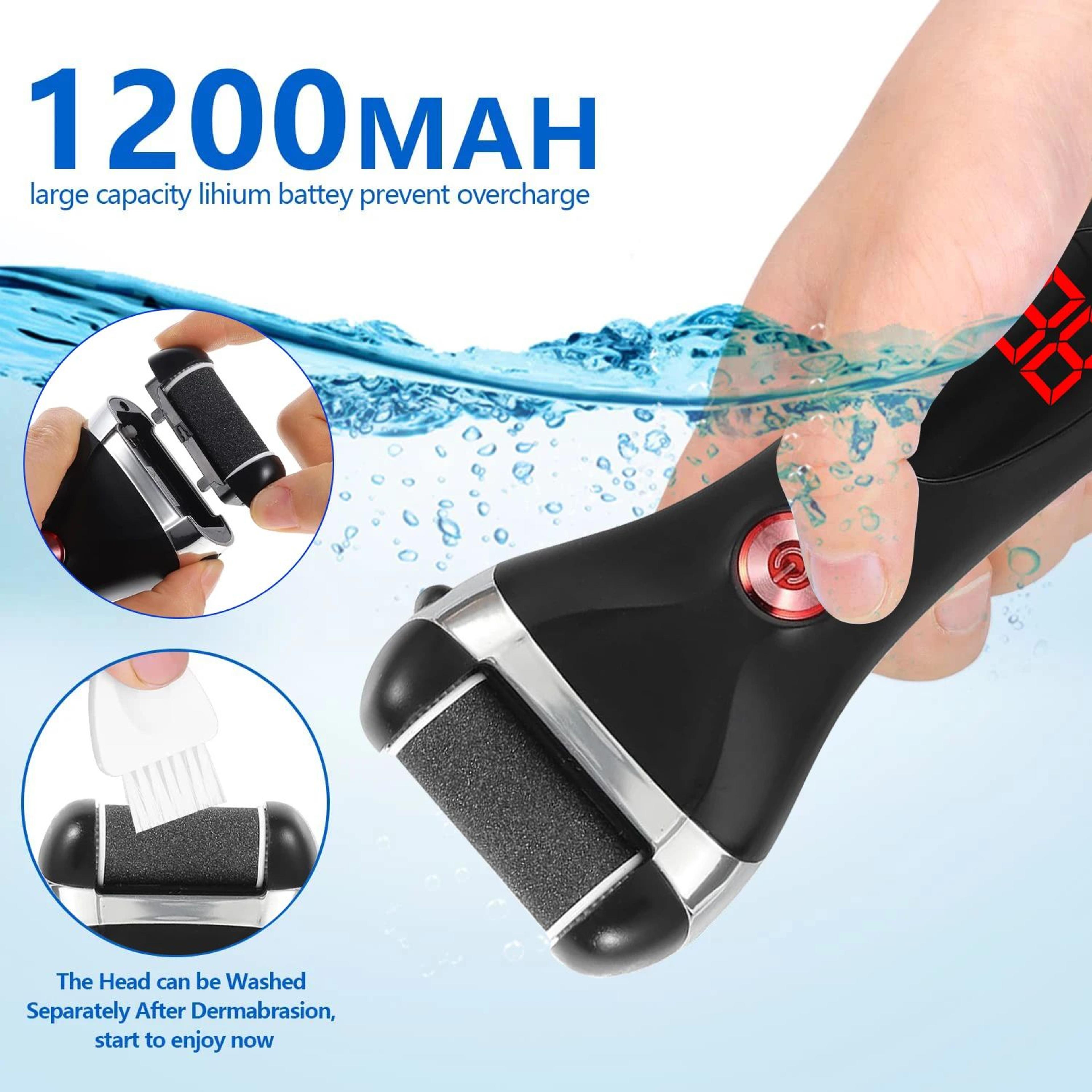 Hatteker Rechargeable Electric Foot File Callus Remover Kit 1