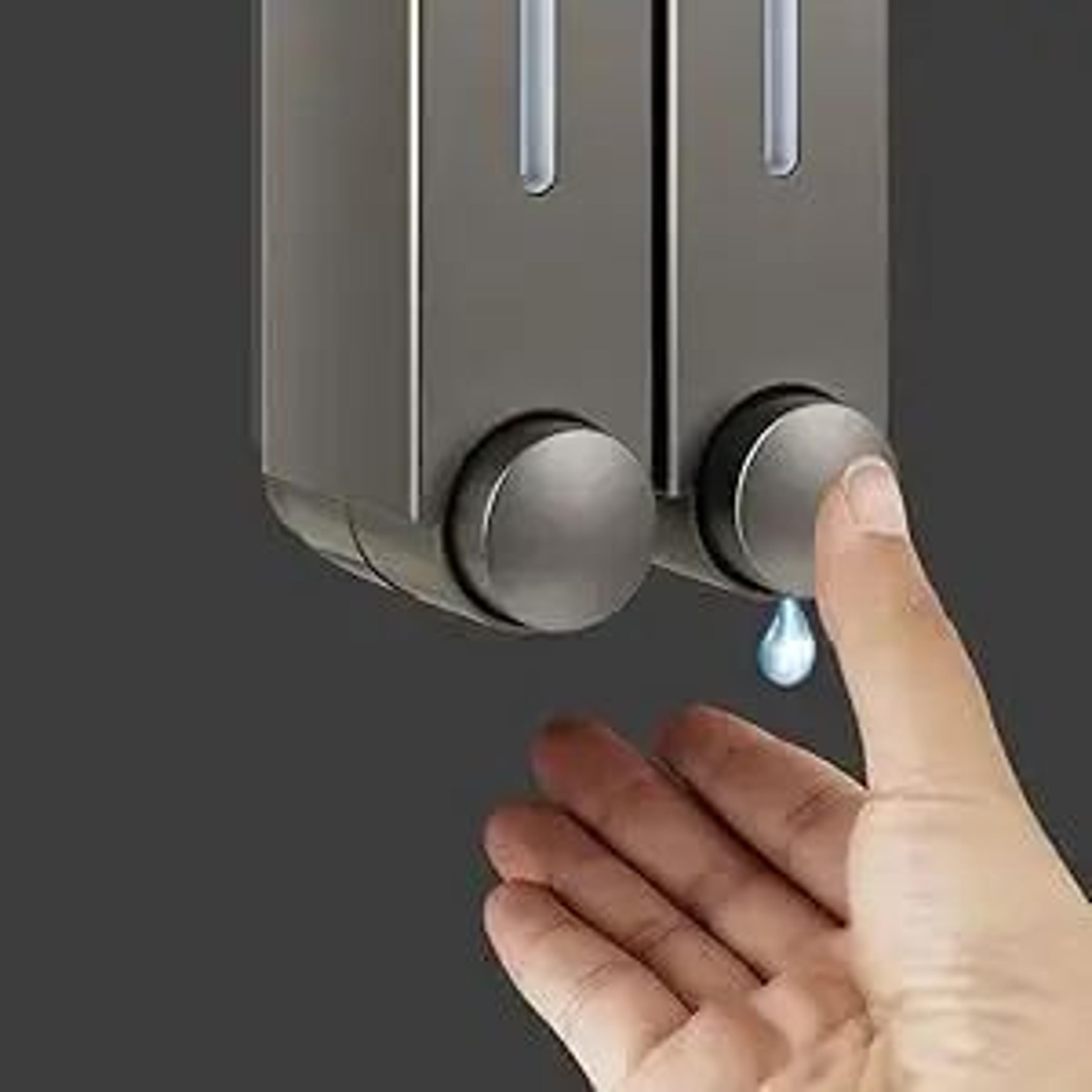 Wall Mounted Manual Liquid Soap Dispenser For Bathroom And Kitchen 8