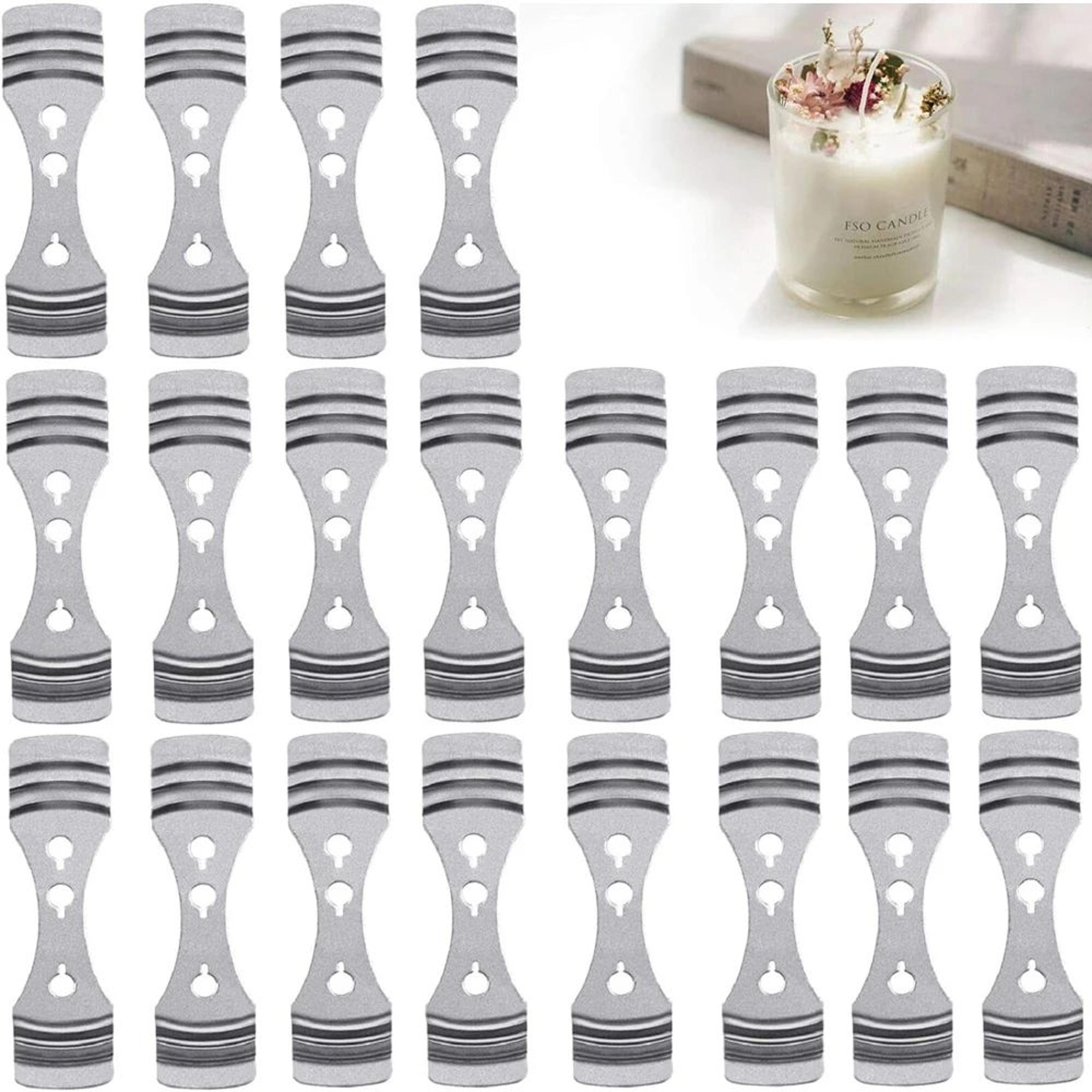 metal candle wick centering holder for candle making