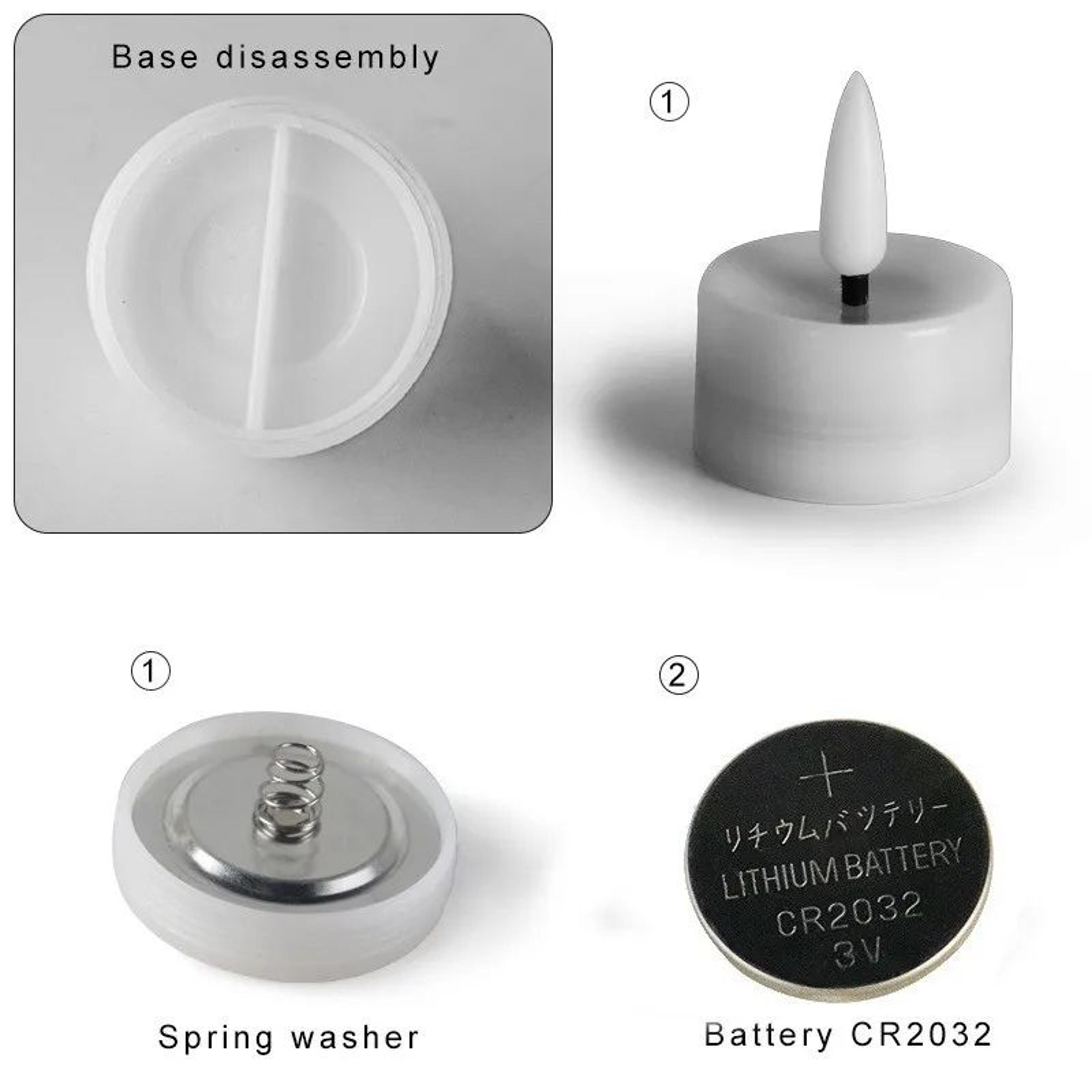 12 And 24 Piece Flameless LED Tea Light Candle Set 5