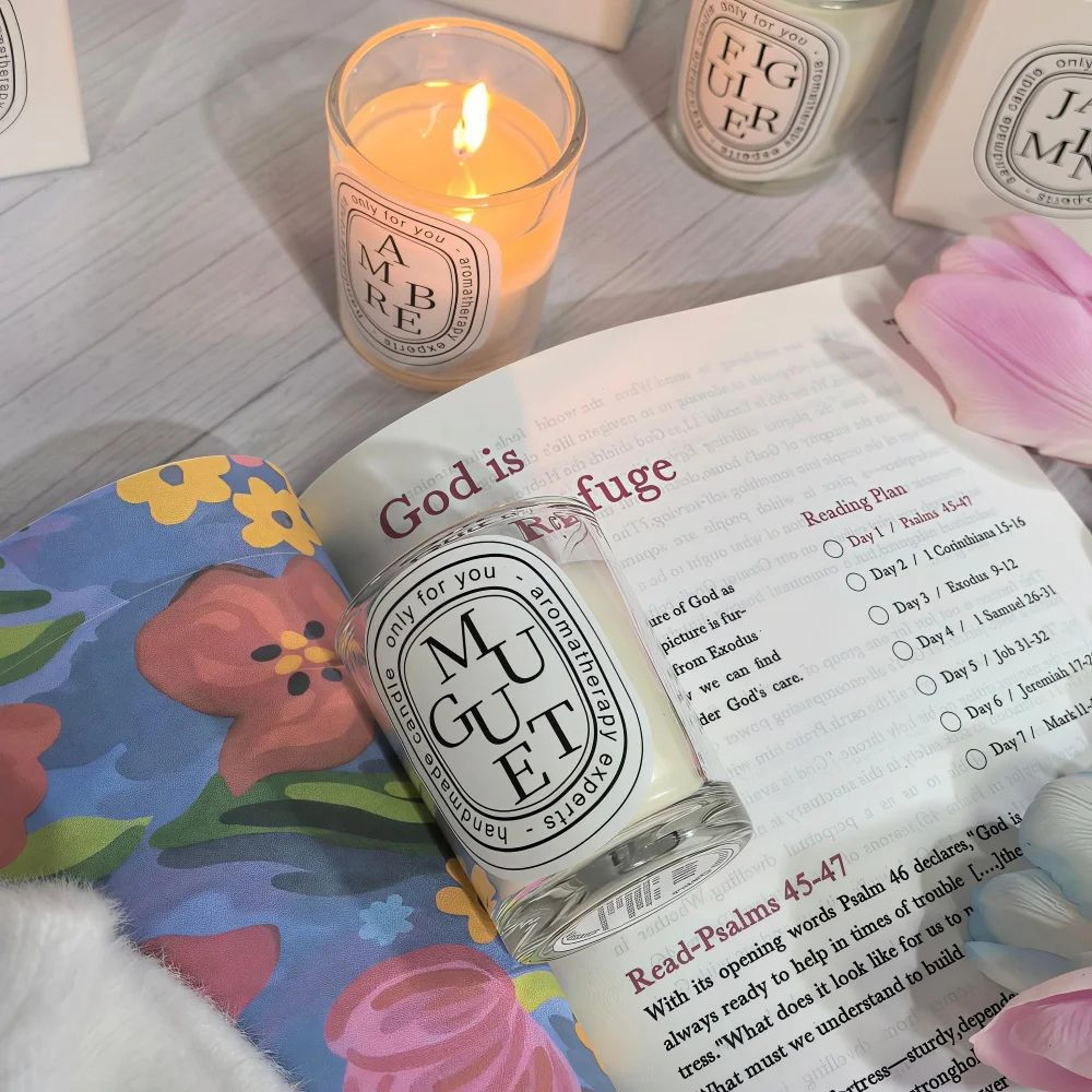 Transparent Scented Candle Jar For Home And Wedding Decor 4
