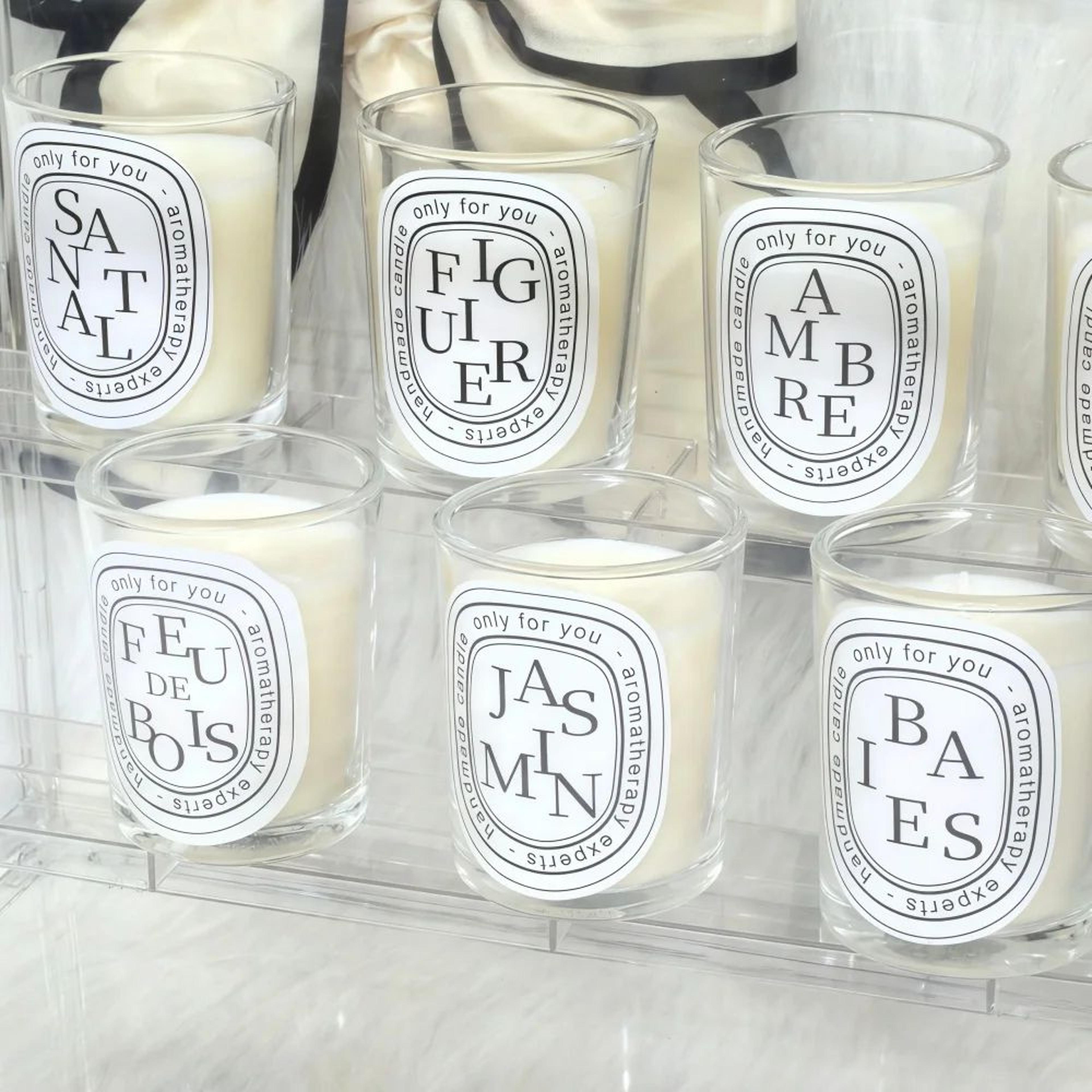 Transparent Scented Candle Jar For Home And Wedding Decor 5