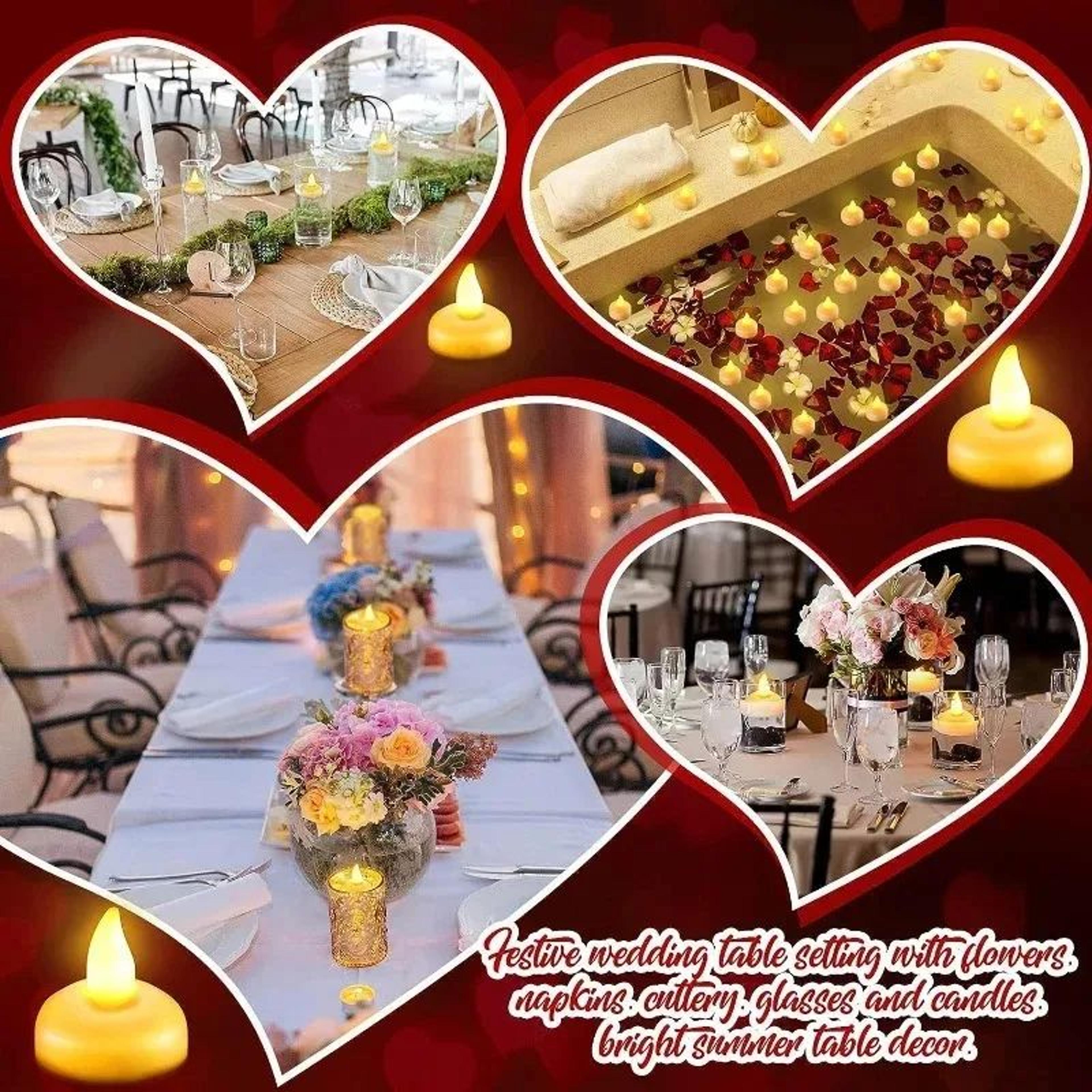 Waterproof Floating LED Flameless Candles For Pool And Spa 1