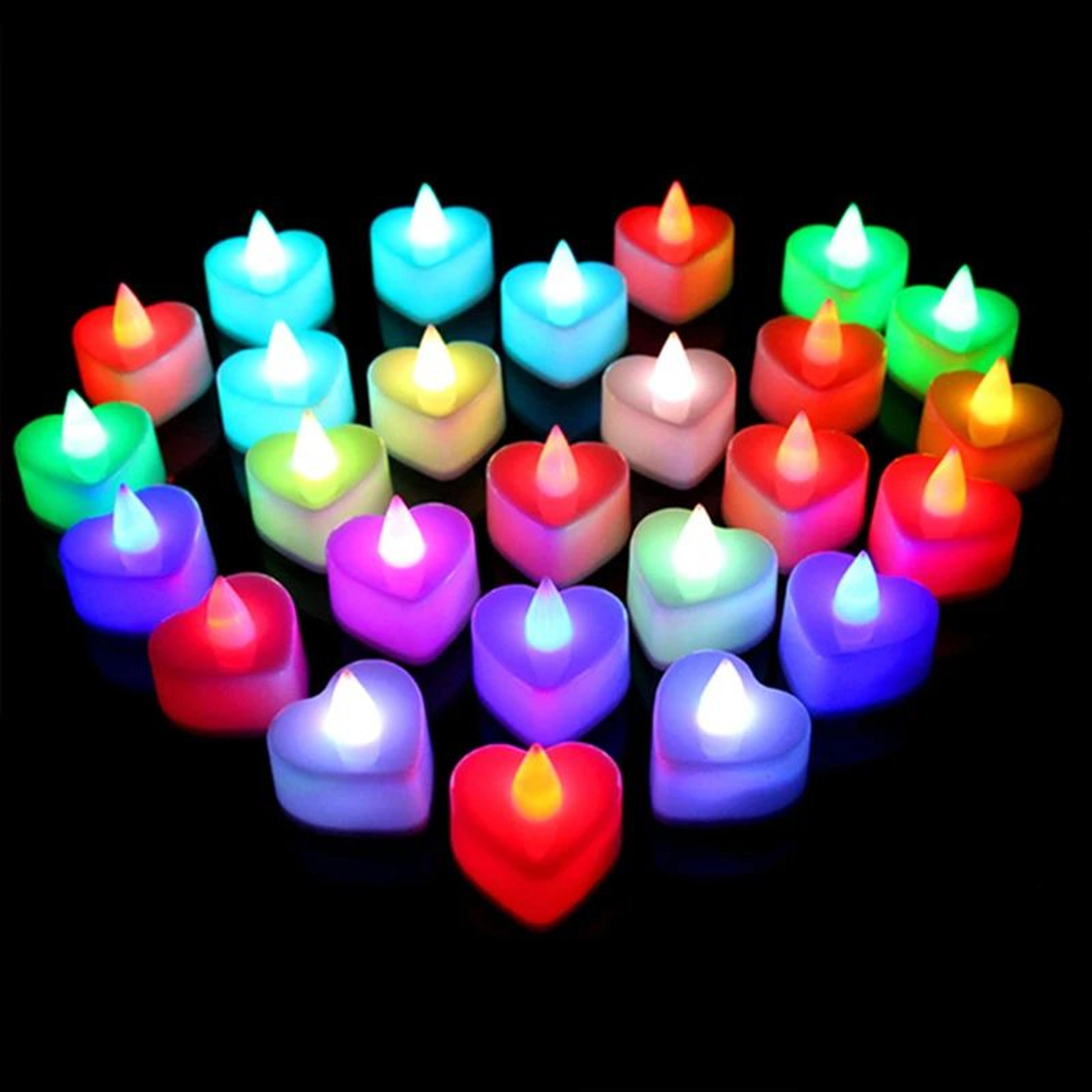 24 Piece Flameless LED Tealight Candles For Wedding And Party Decor 4