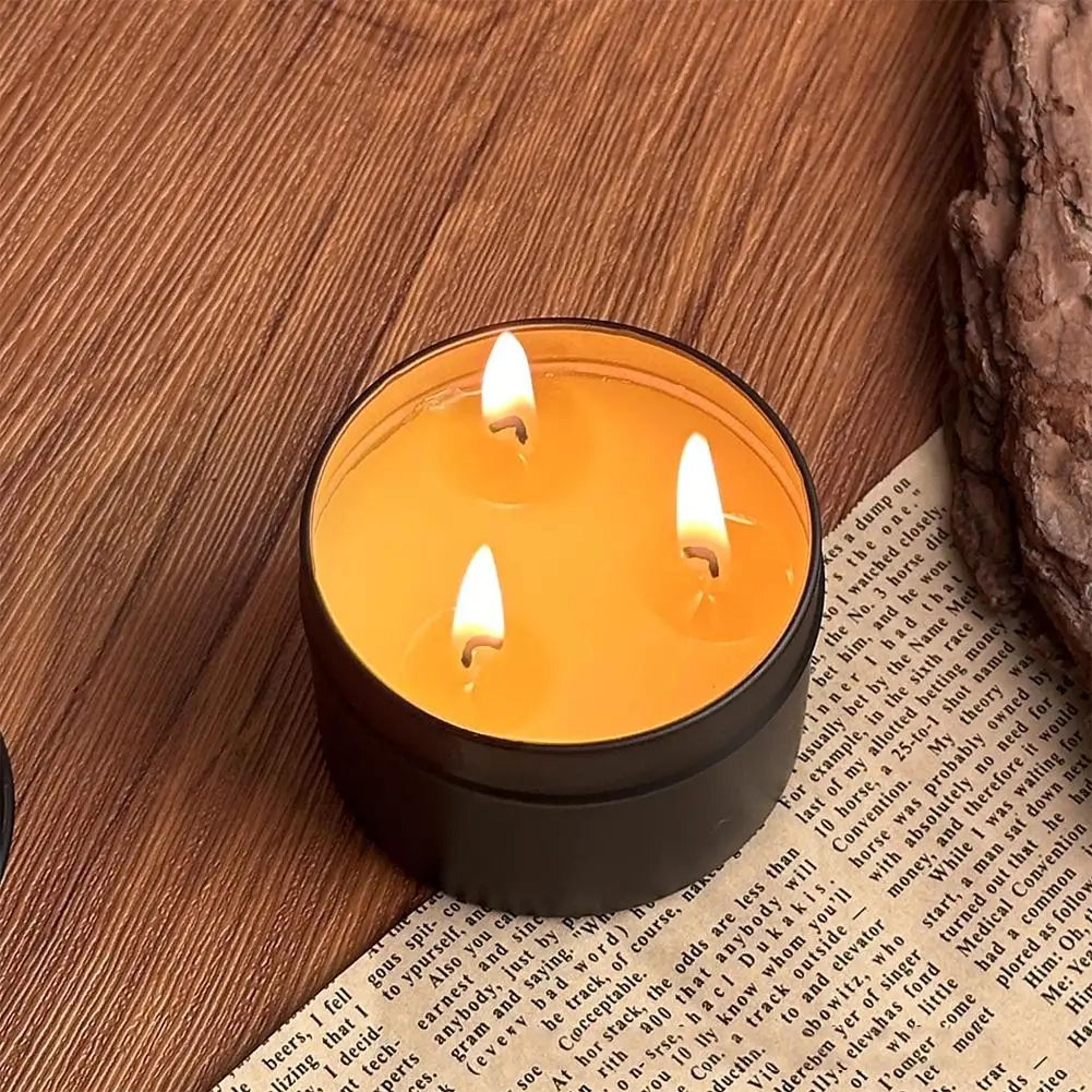 36 Hour Beeswax Emergency Survival Candle With 3 Wicks 3