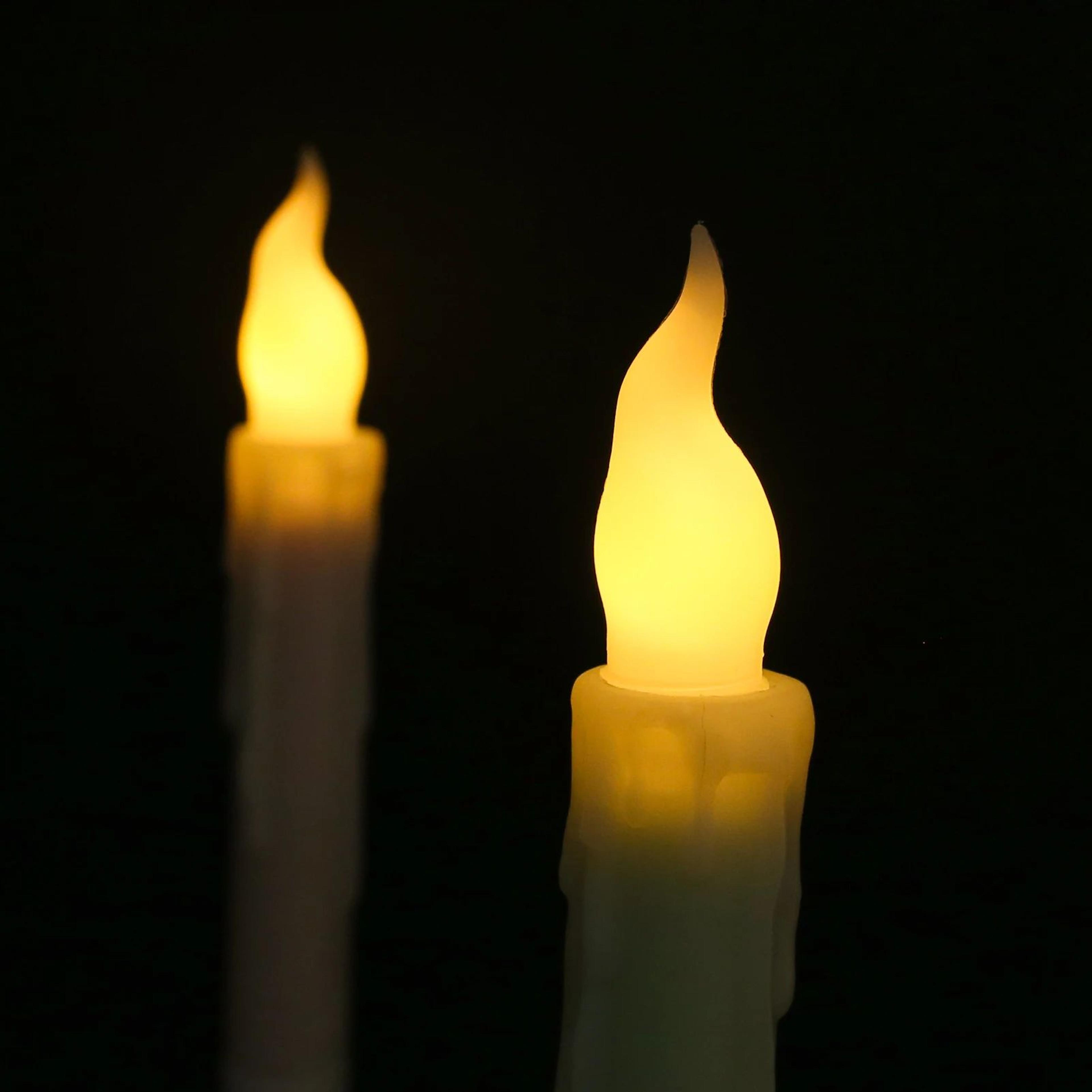 Flameless LED Floating Taper Candles Set For Party Decor 1