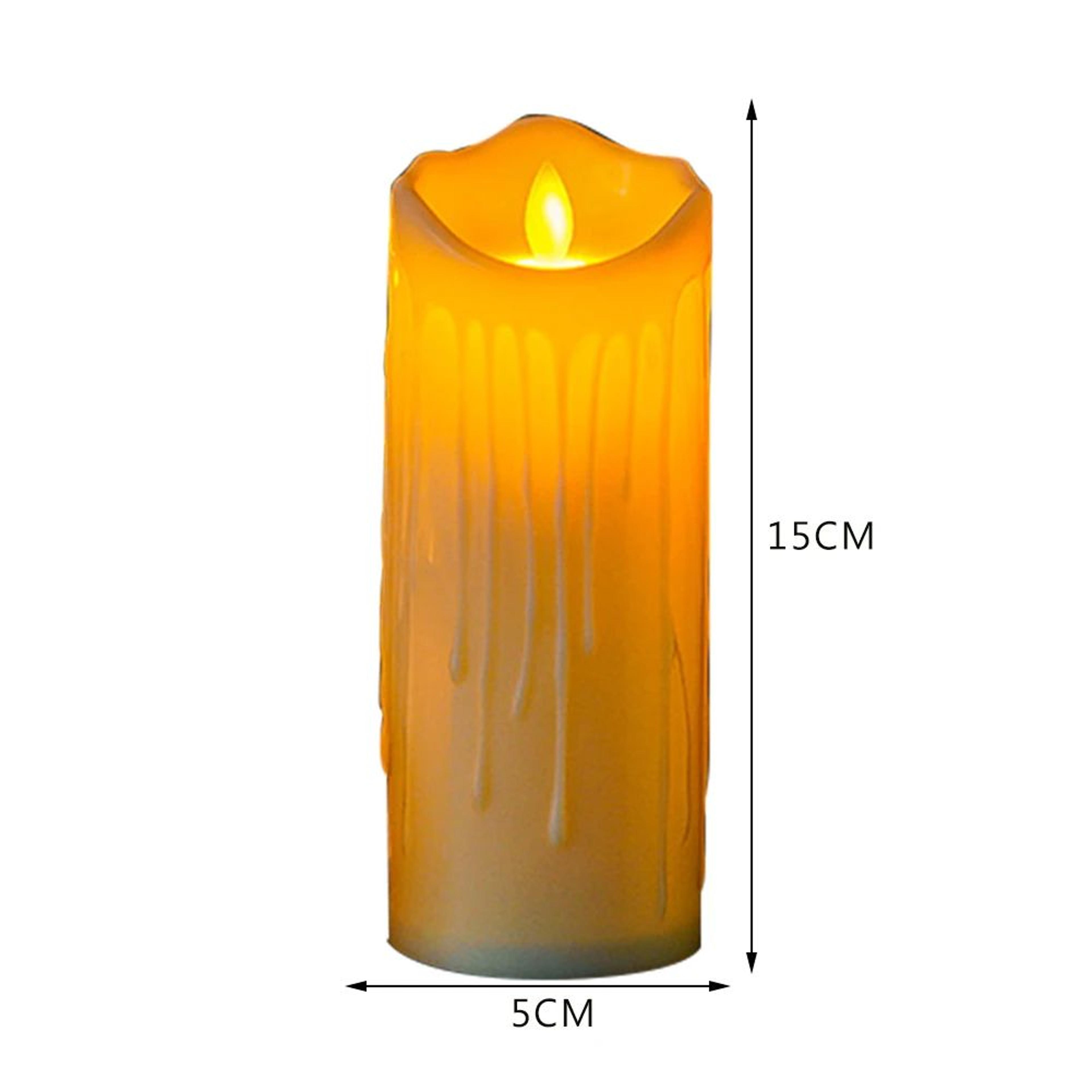 Flameless LED Flickering Candle Light Set 10