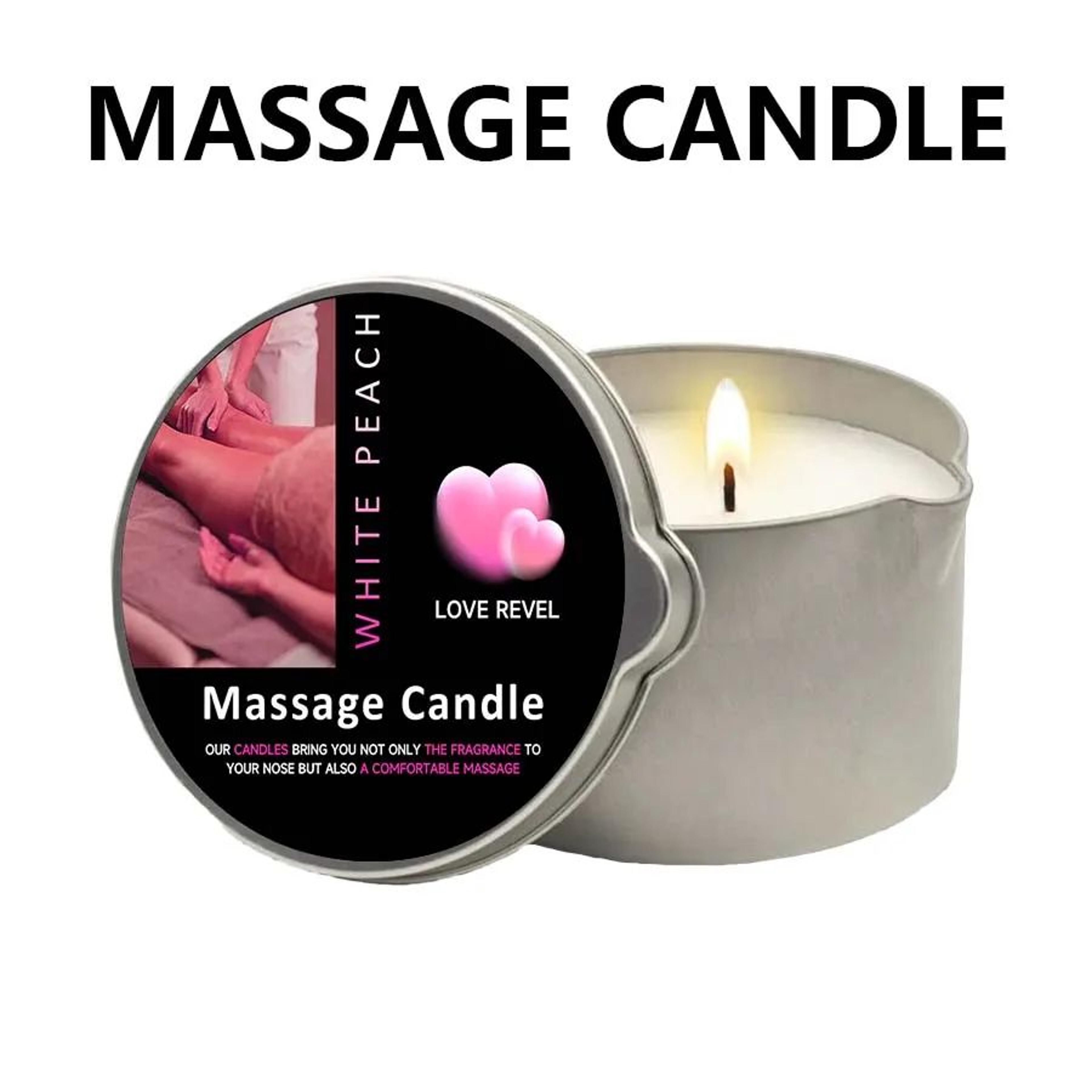 Essential Oil Massage Candle Warm Melting Body Oil With Pour Spout 22