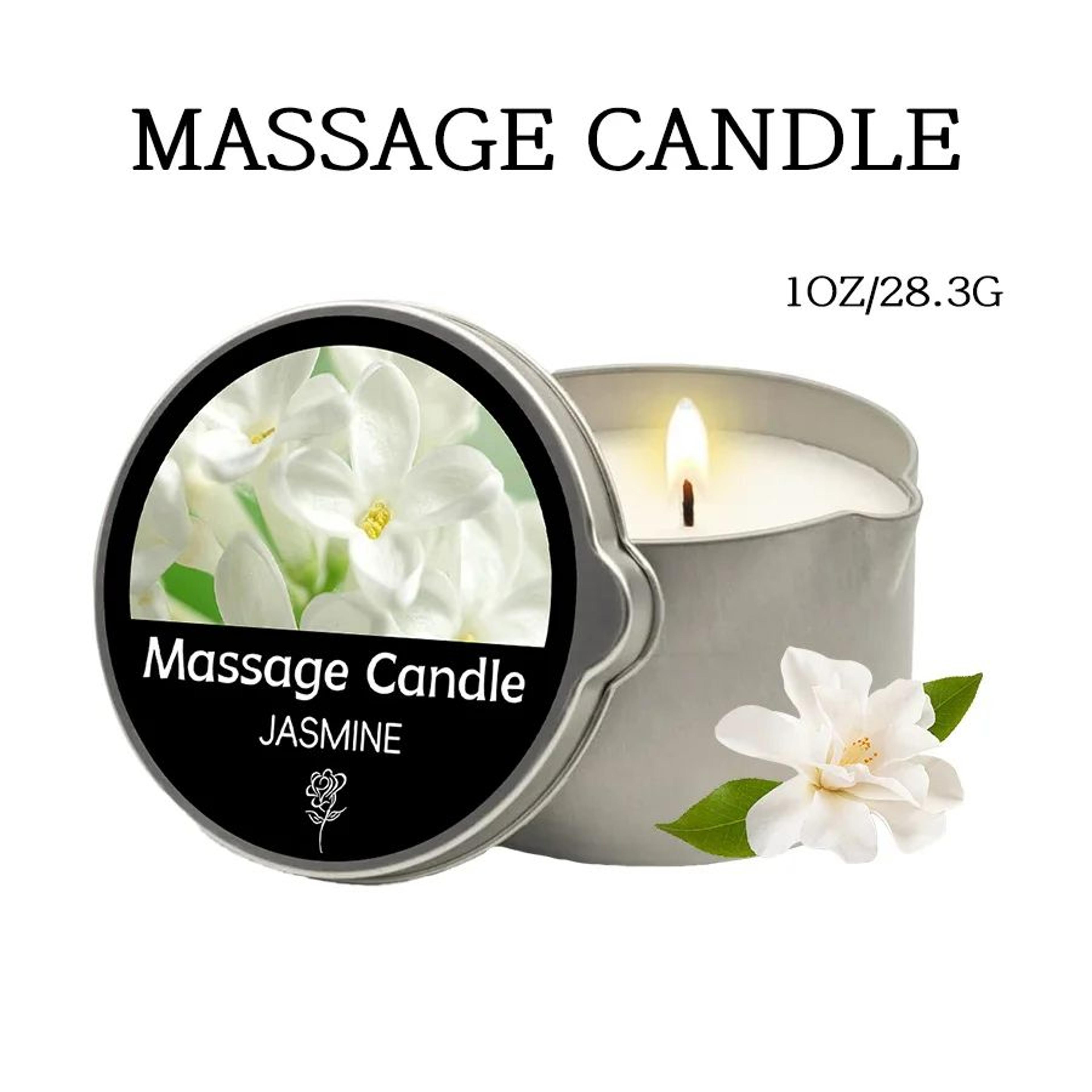 Essential Oil Massage Candle Warm Melting Body Oil With Pour Spout 14