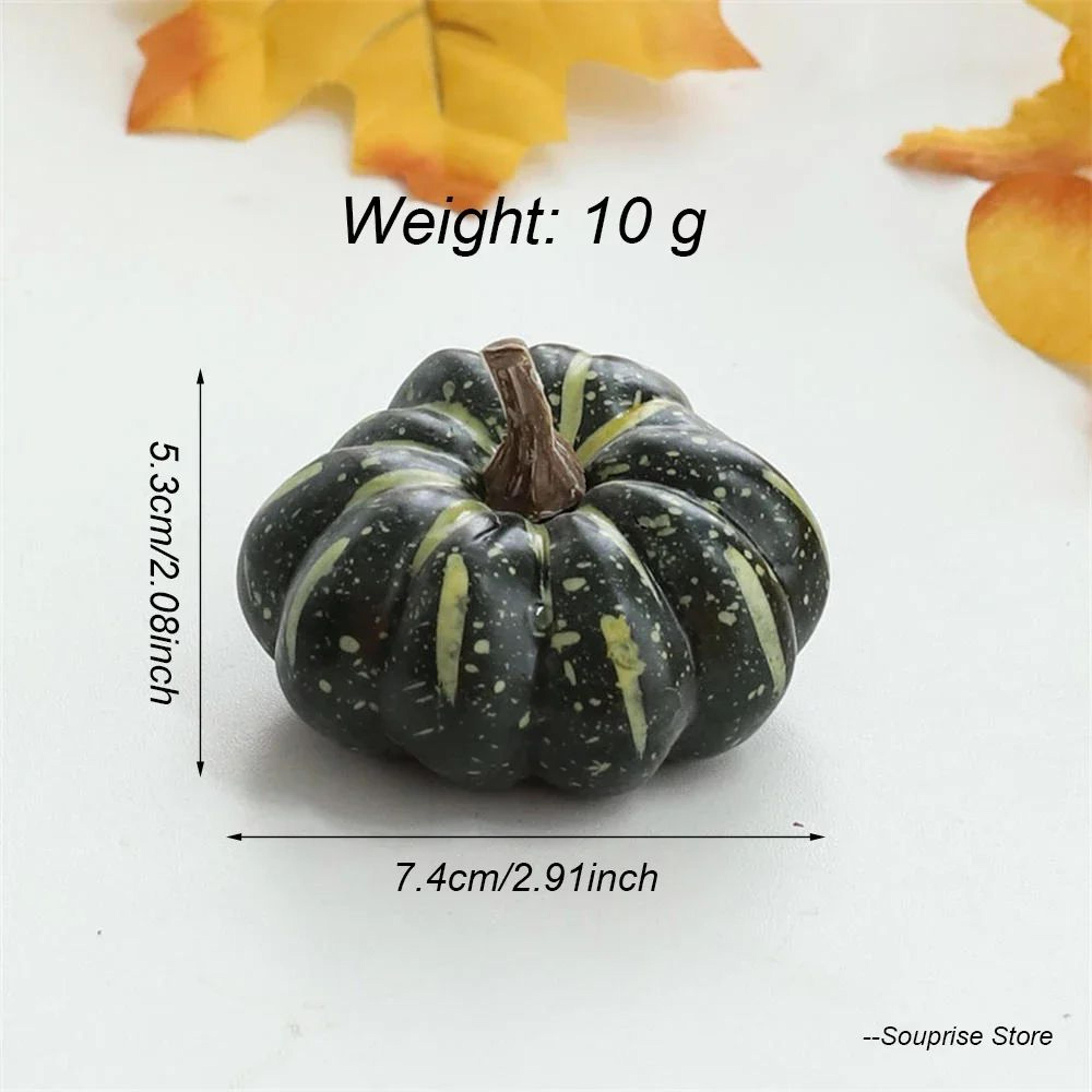 Pink And Green Decorative Foam Pumpkins For Fall And Halloween 15