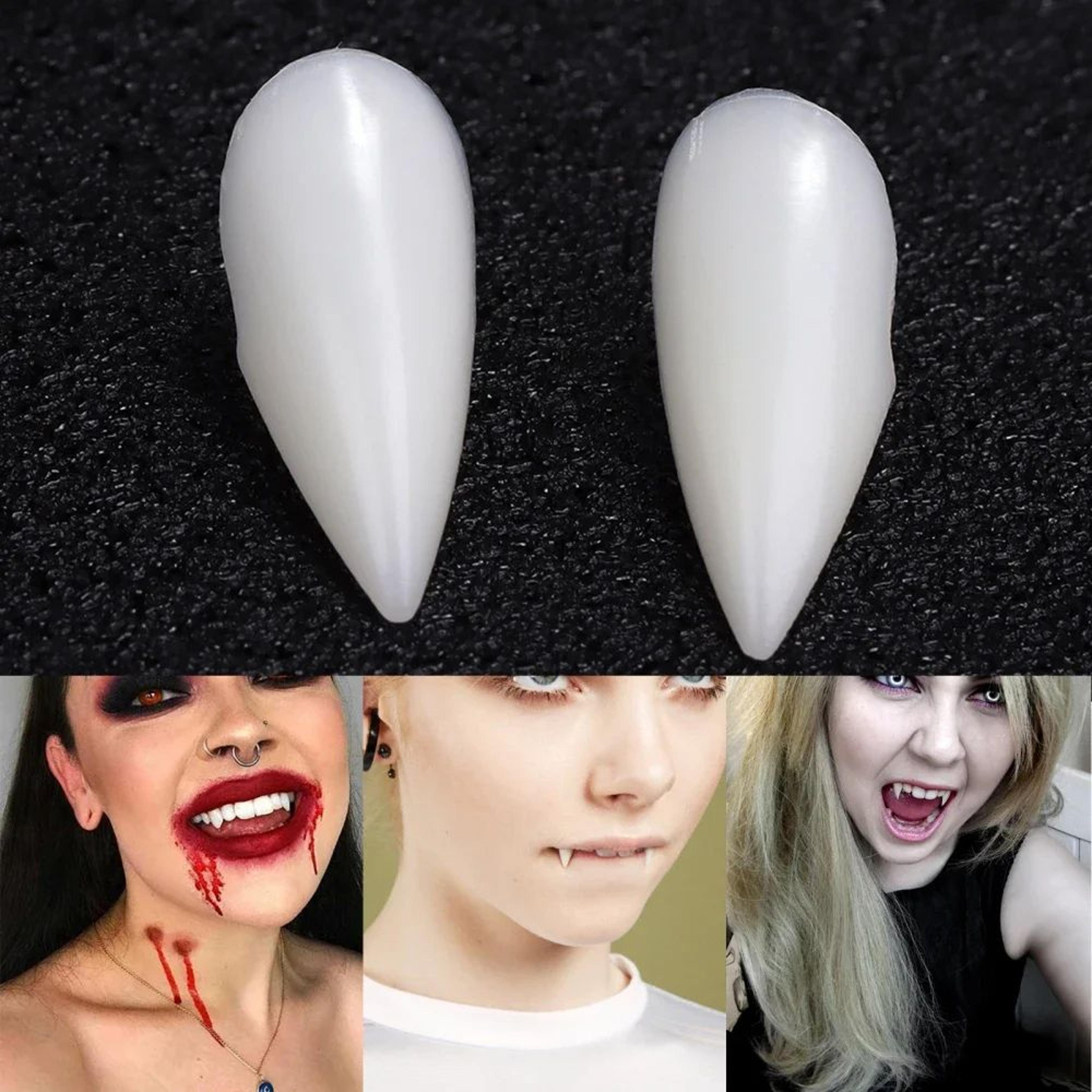 Halloween Vampire Fangs False Teeth Cosplay Denture Set 6
