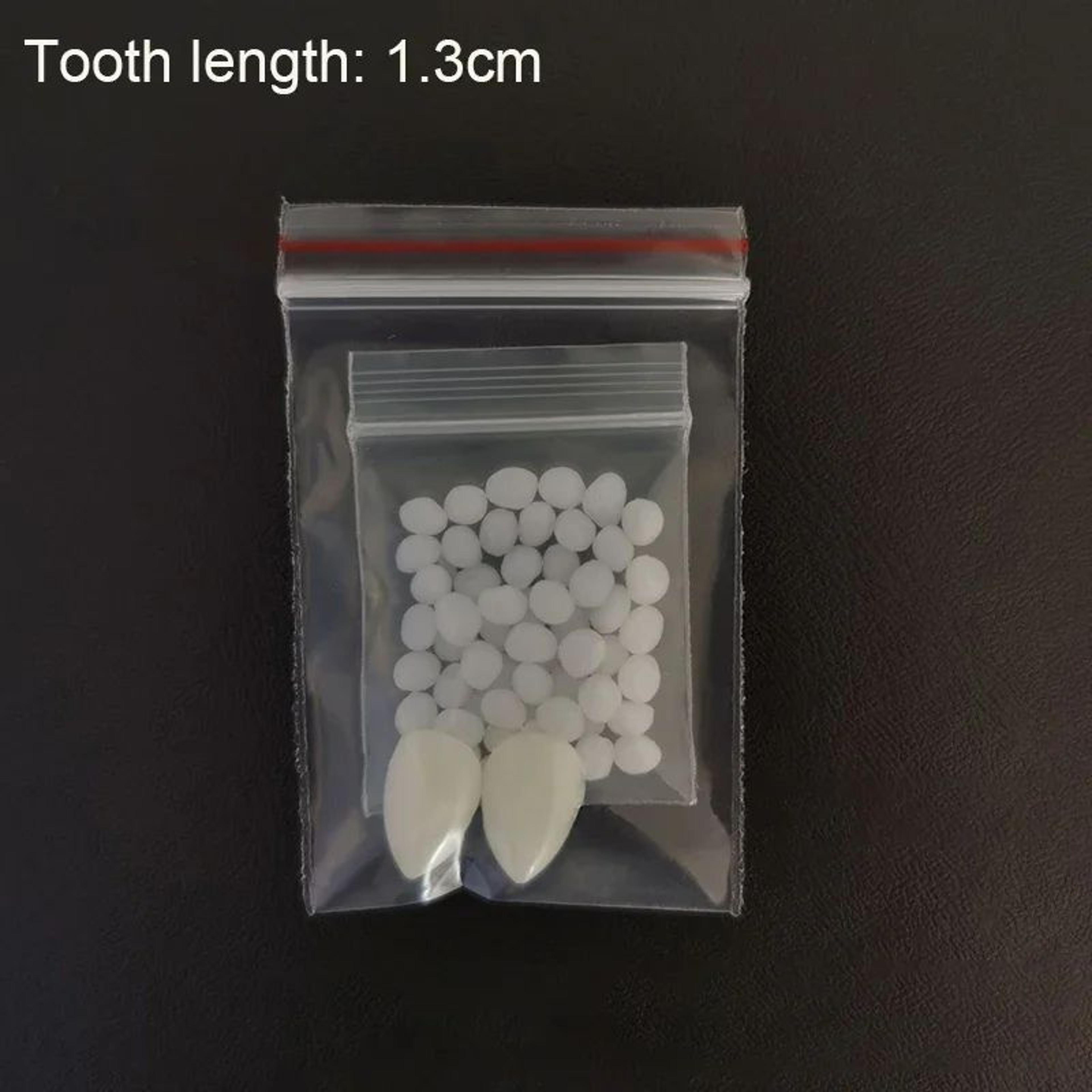 Halloween Vampire Fangs False Teeth Cosplay Denture Set 9