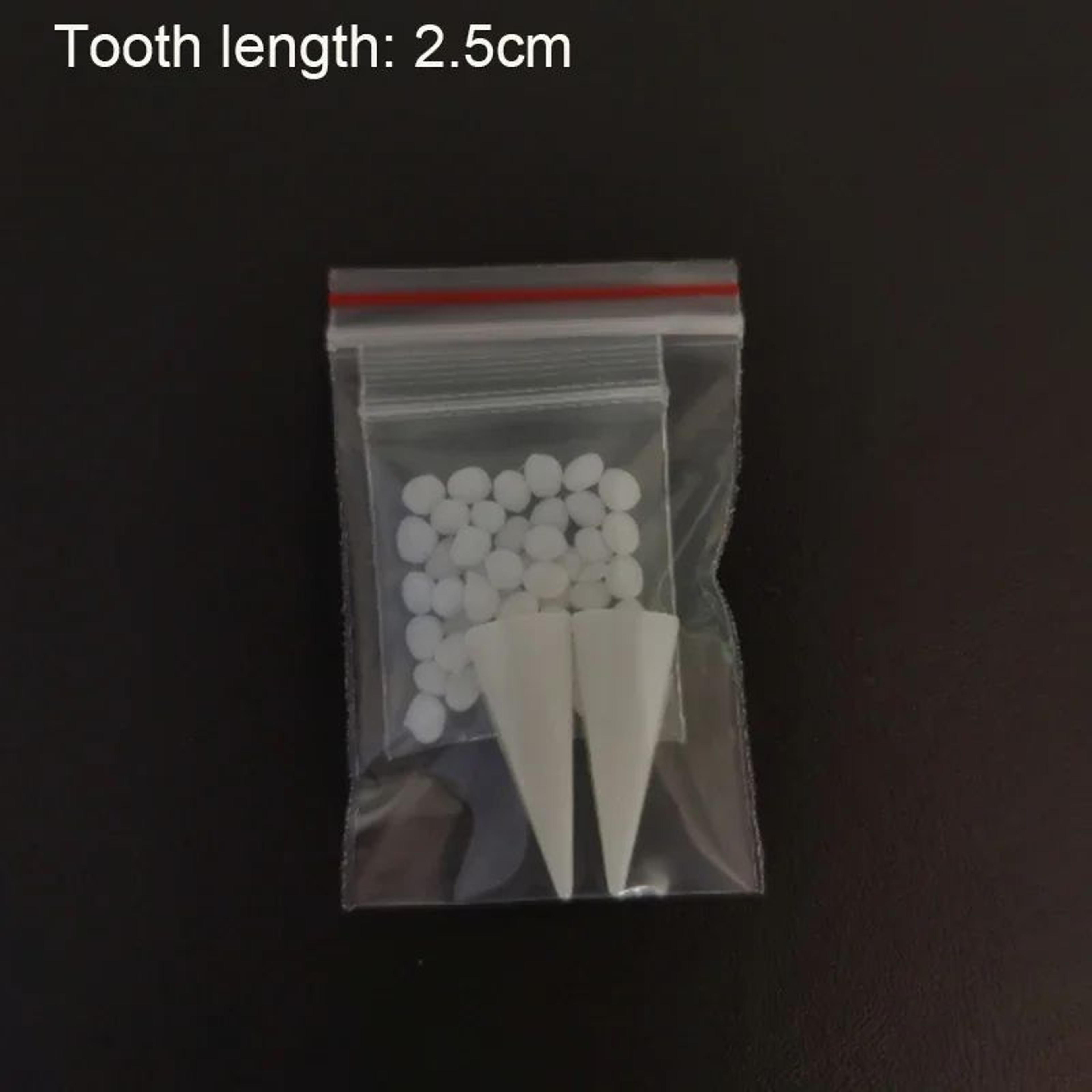 Halloween Vampire Fangs False Teeth Cosplay Denture Set 12