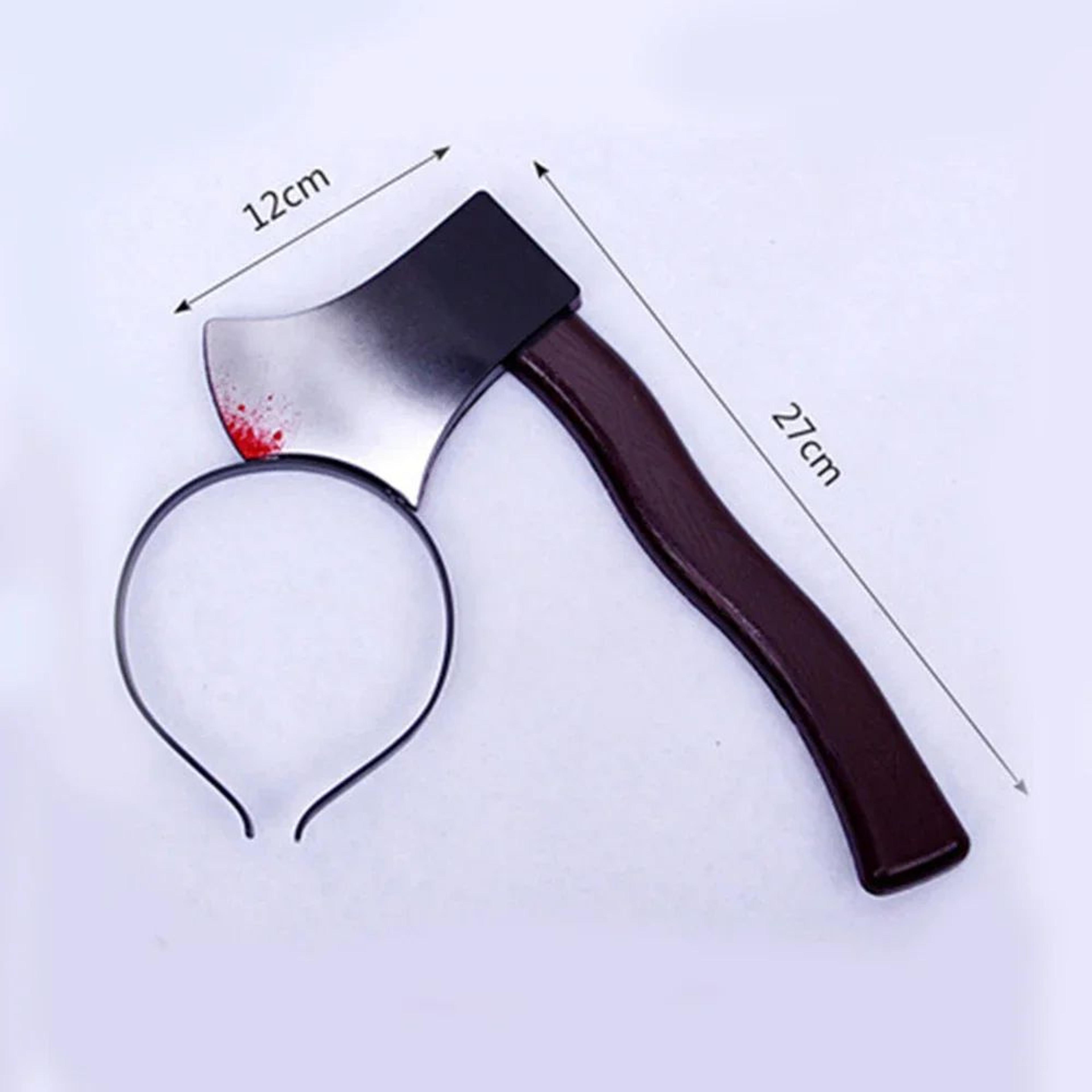 Halloween Bloody Axe Knife Headband Costume 8