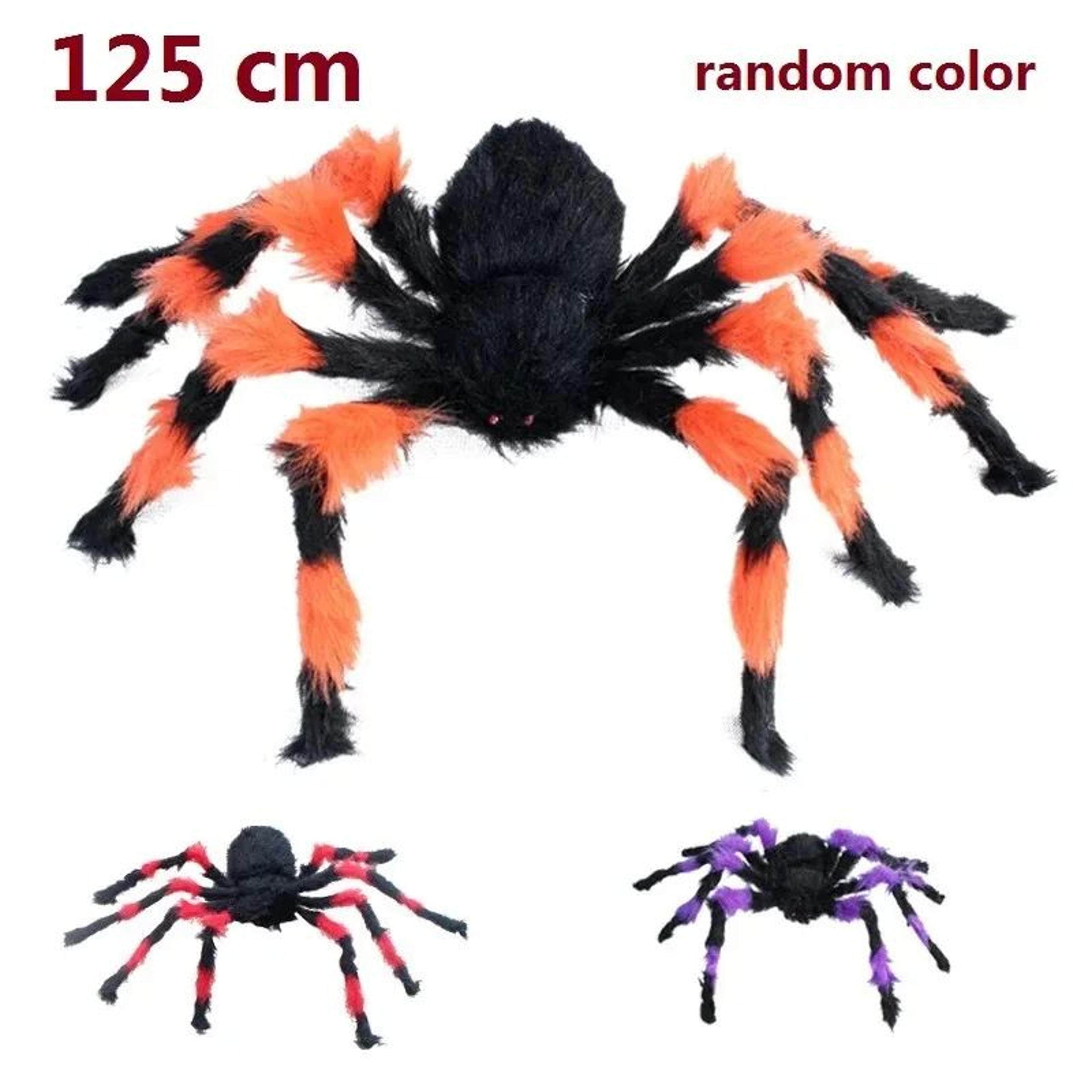 Giant Plush Spider Halloween Decoration 14