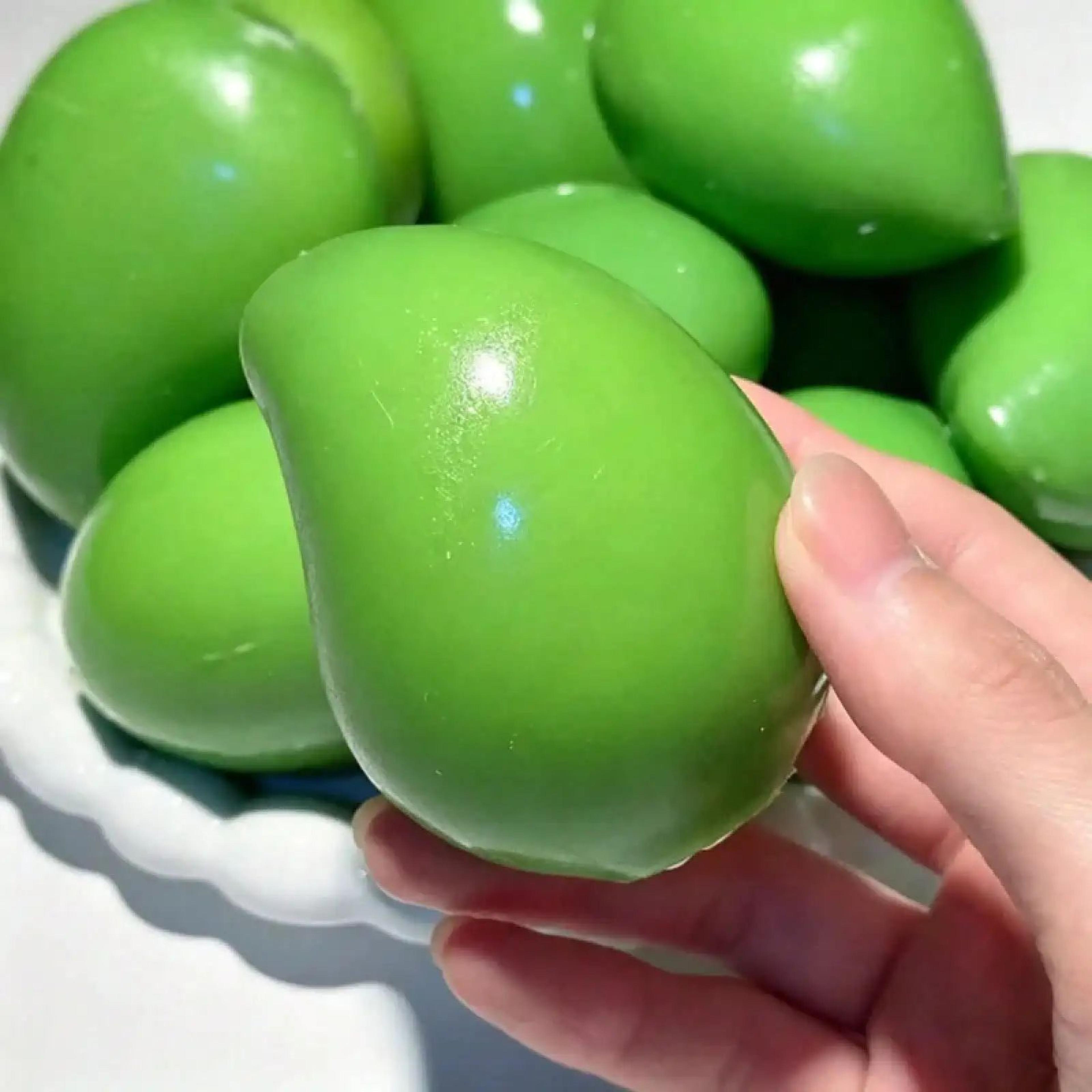 Handmade Color Changing Mango Squishy Stress Ball 4