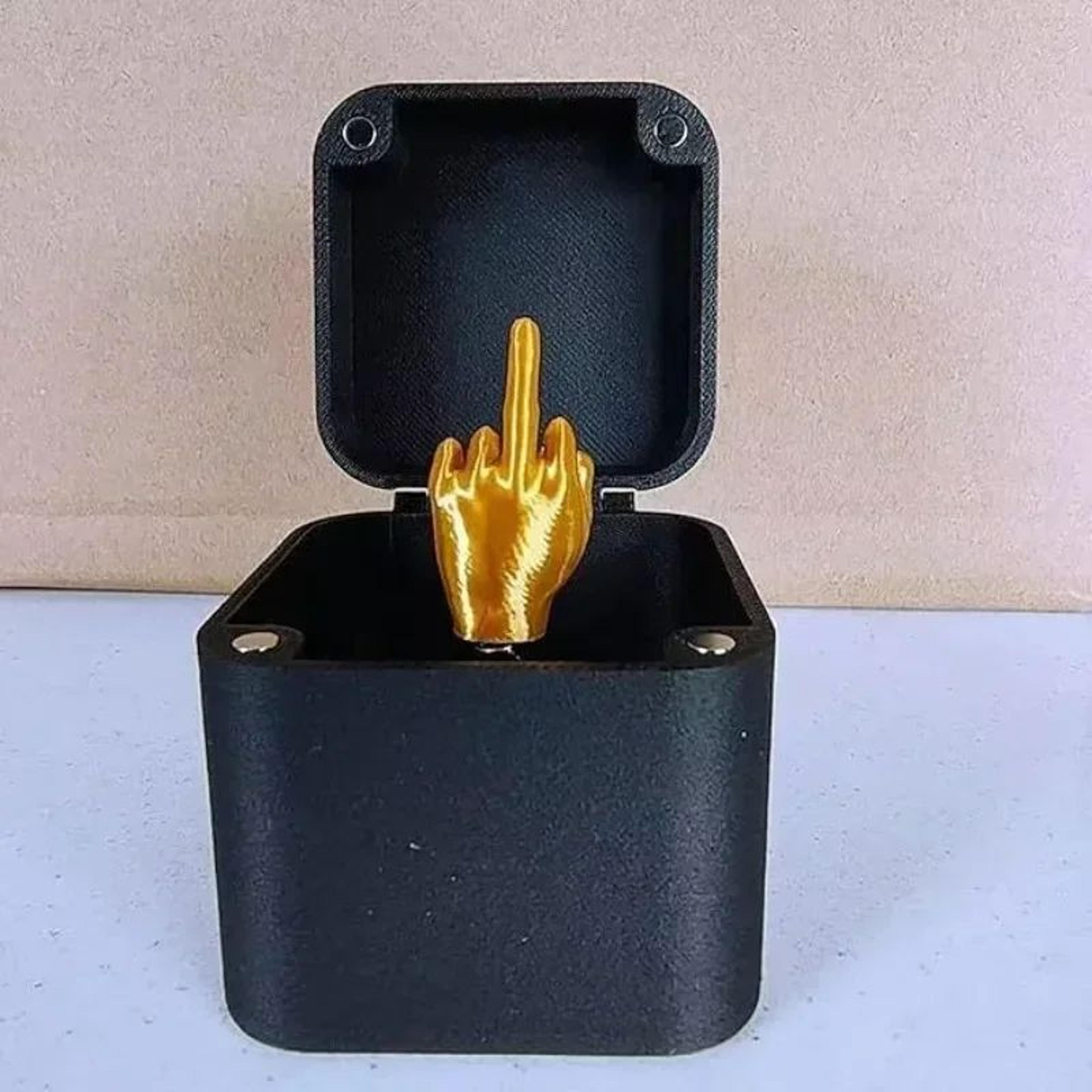 Pop Up Middle Finger Prank Gift Box 4