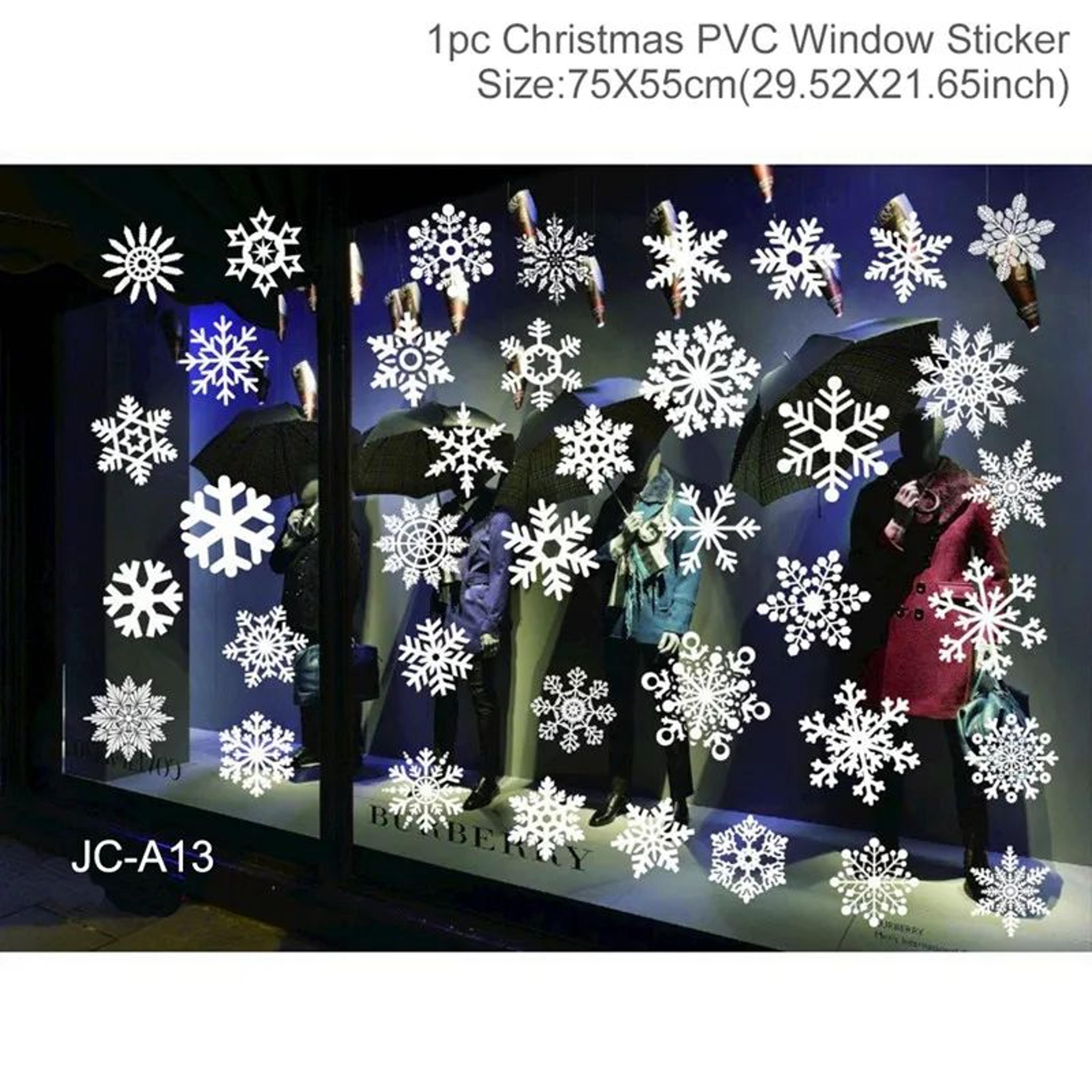 Christmas Window Wall Stickers Holiday Decals 10