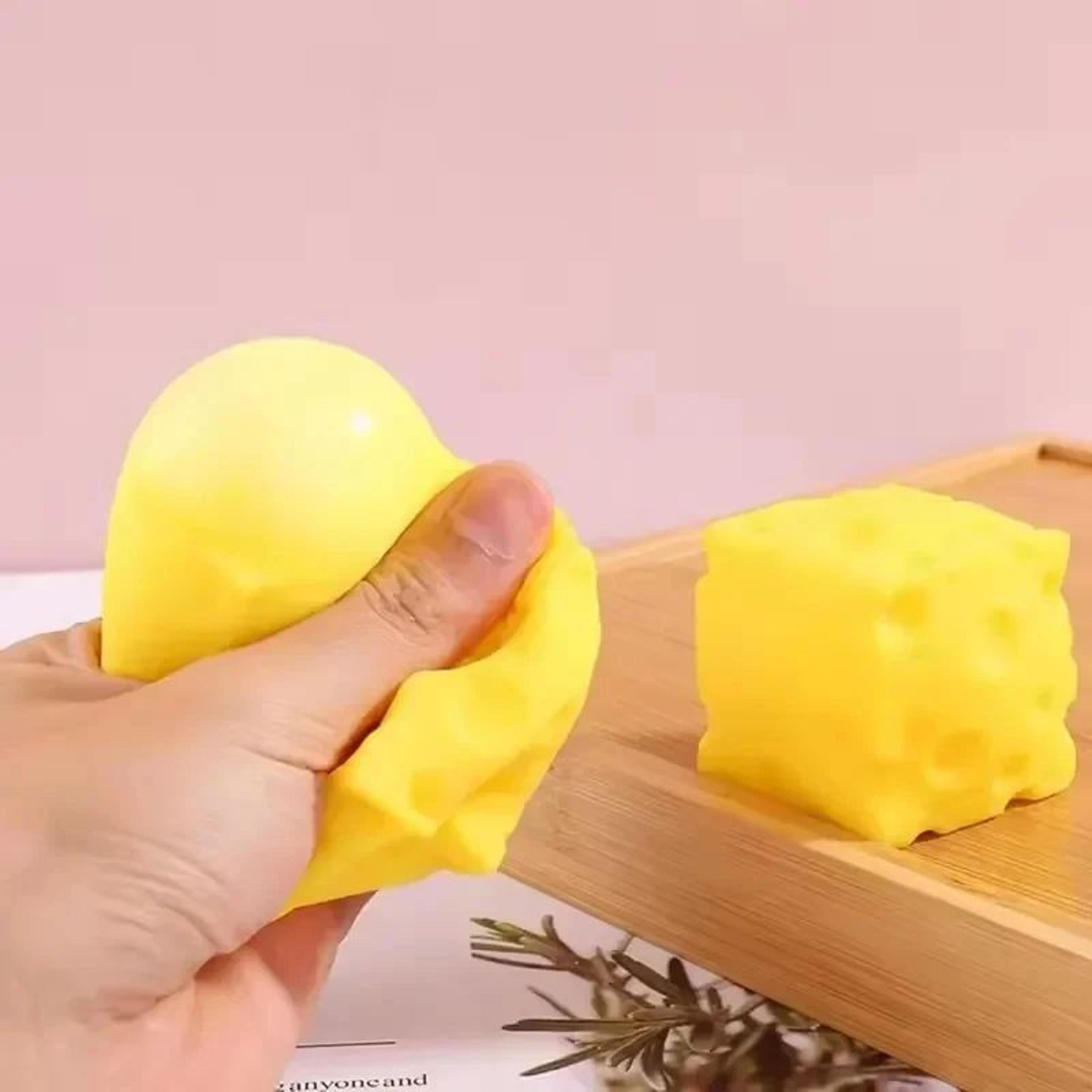Extra Large Cheese Squishy Stress Relief Toy 4