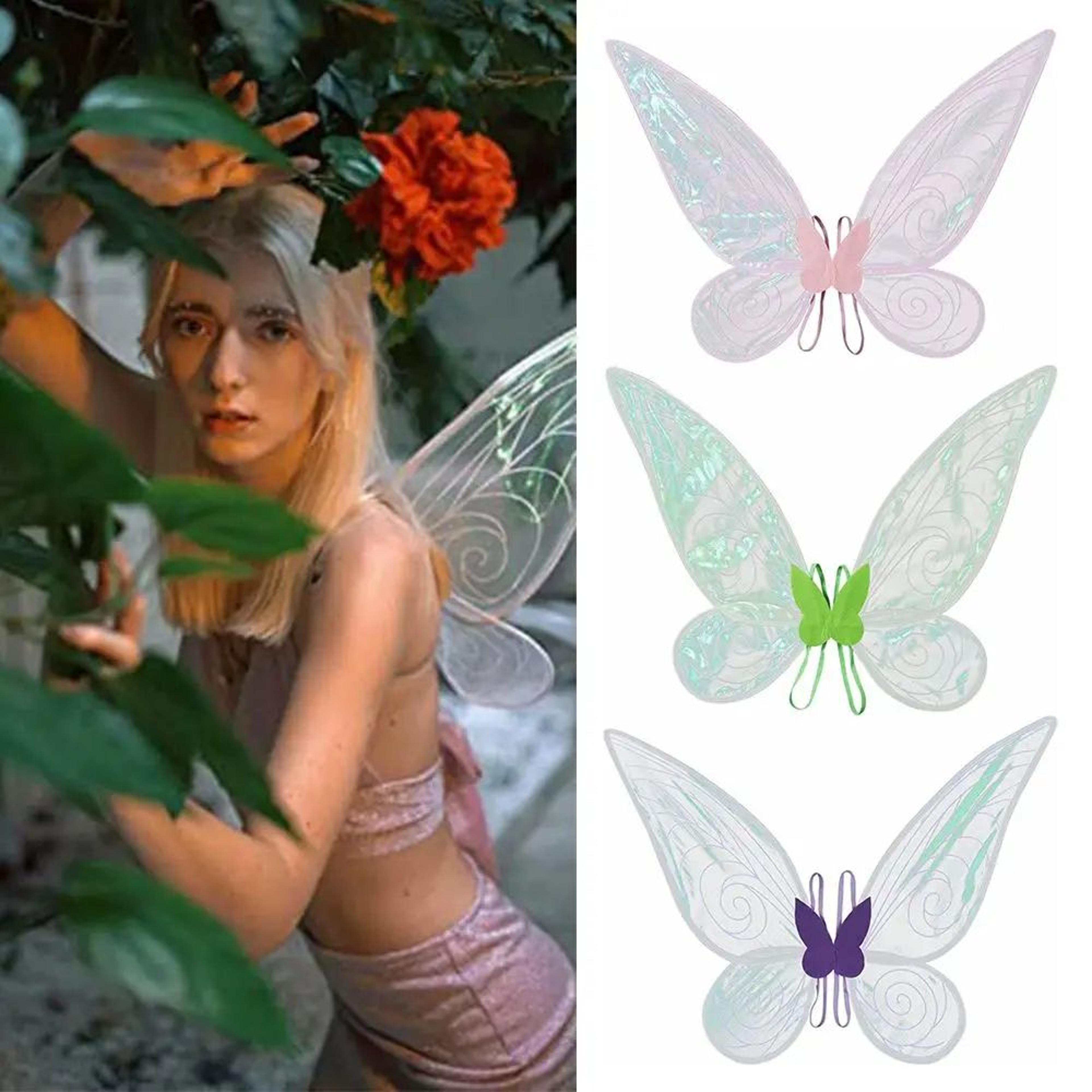 Sparkle Butterfly Fairy Wings Costume For Women And Girls 2