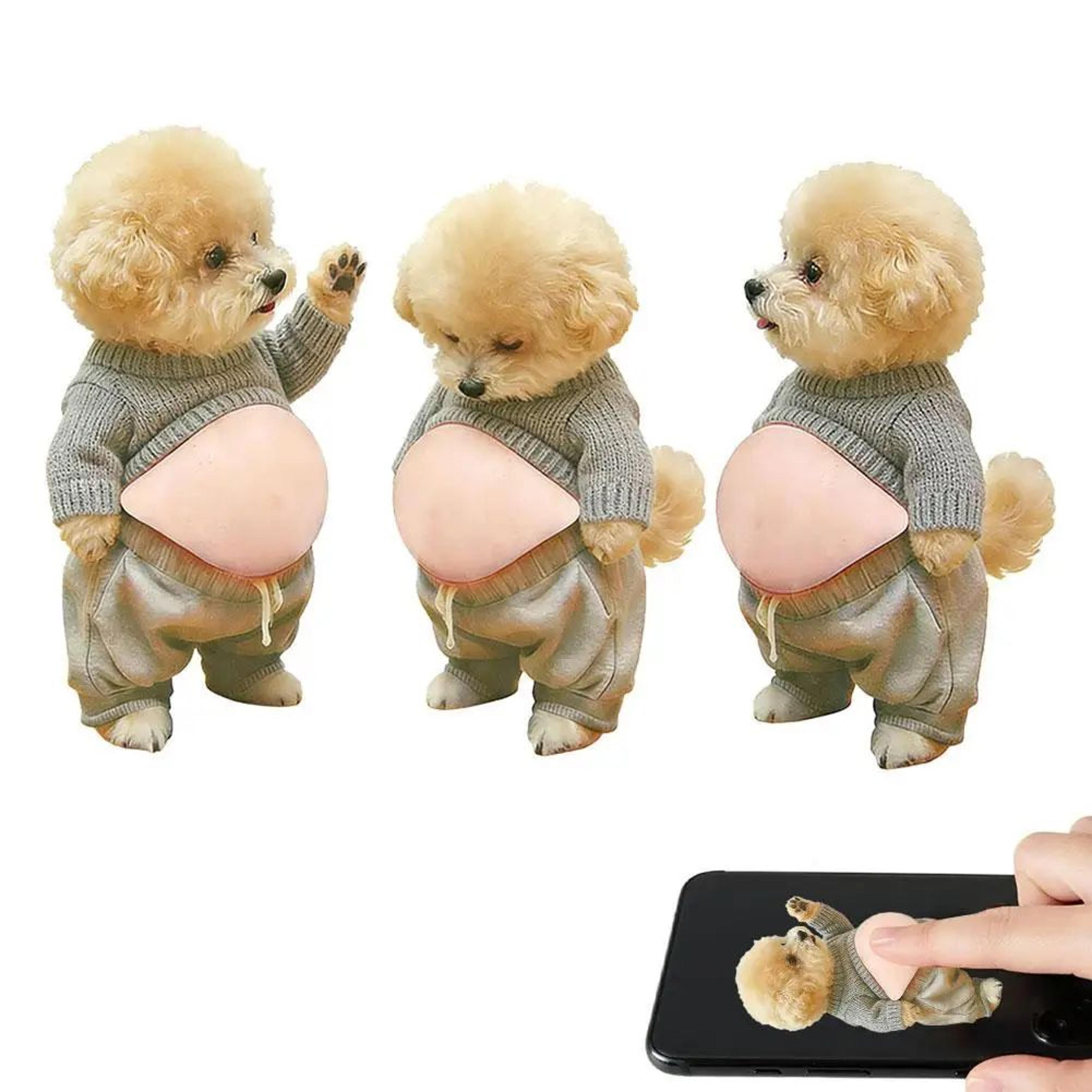 3D Shiba Inu Silicone Self Adhesive Stickers 15