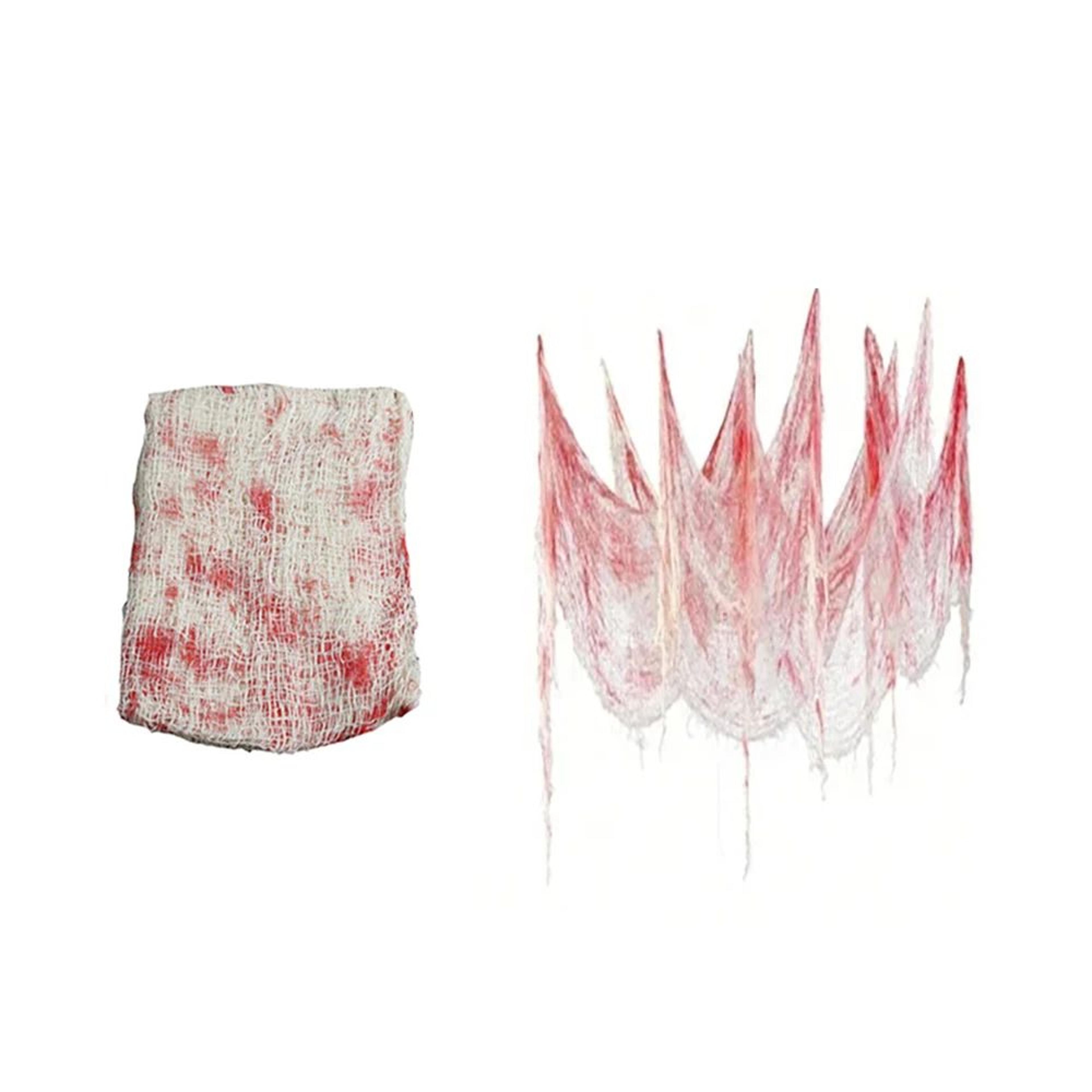 Halloween Bloody Gauze Horror Door Curtain Decoration 6