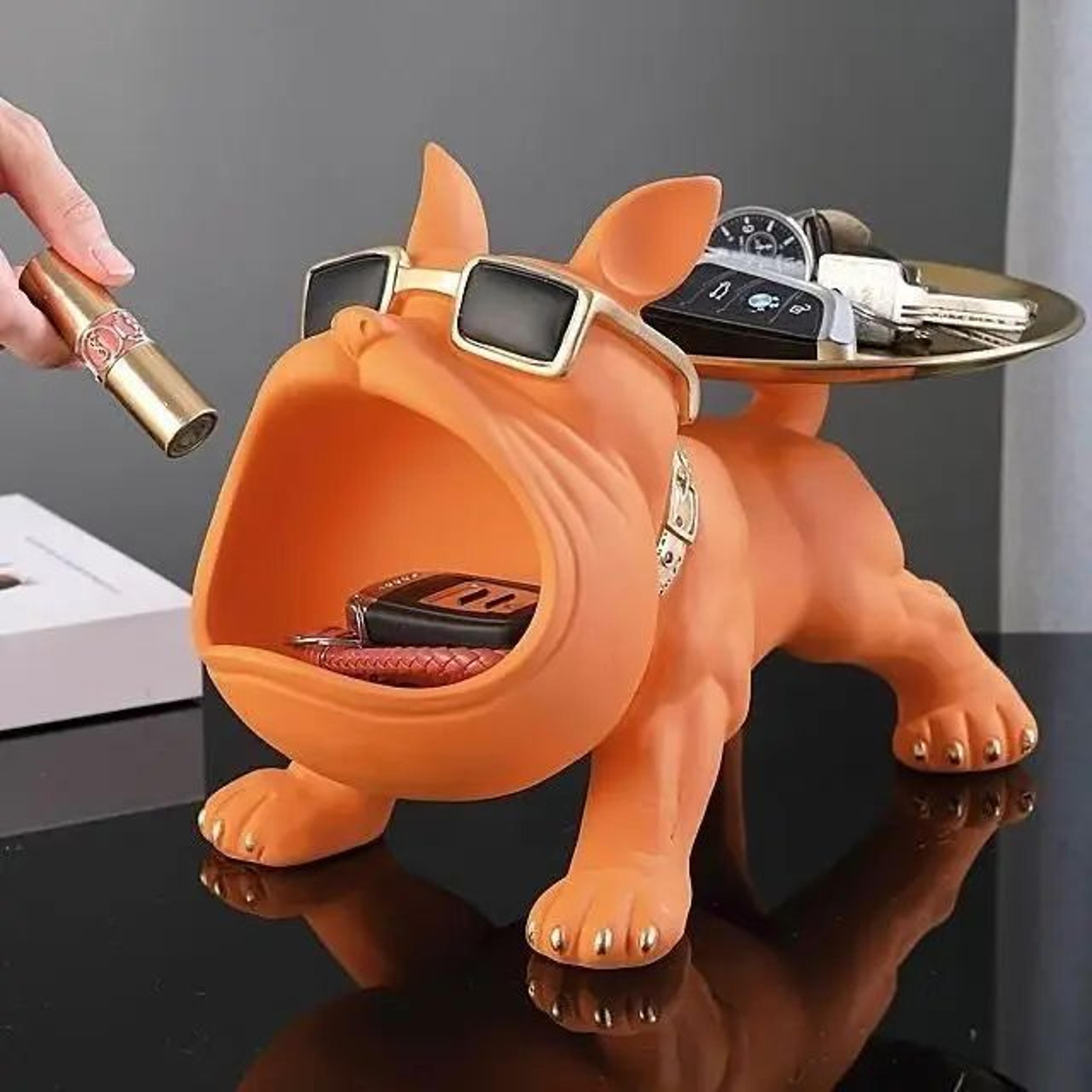 French Bulldog Decorative Key Storage Tray 6