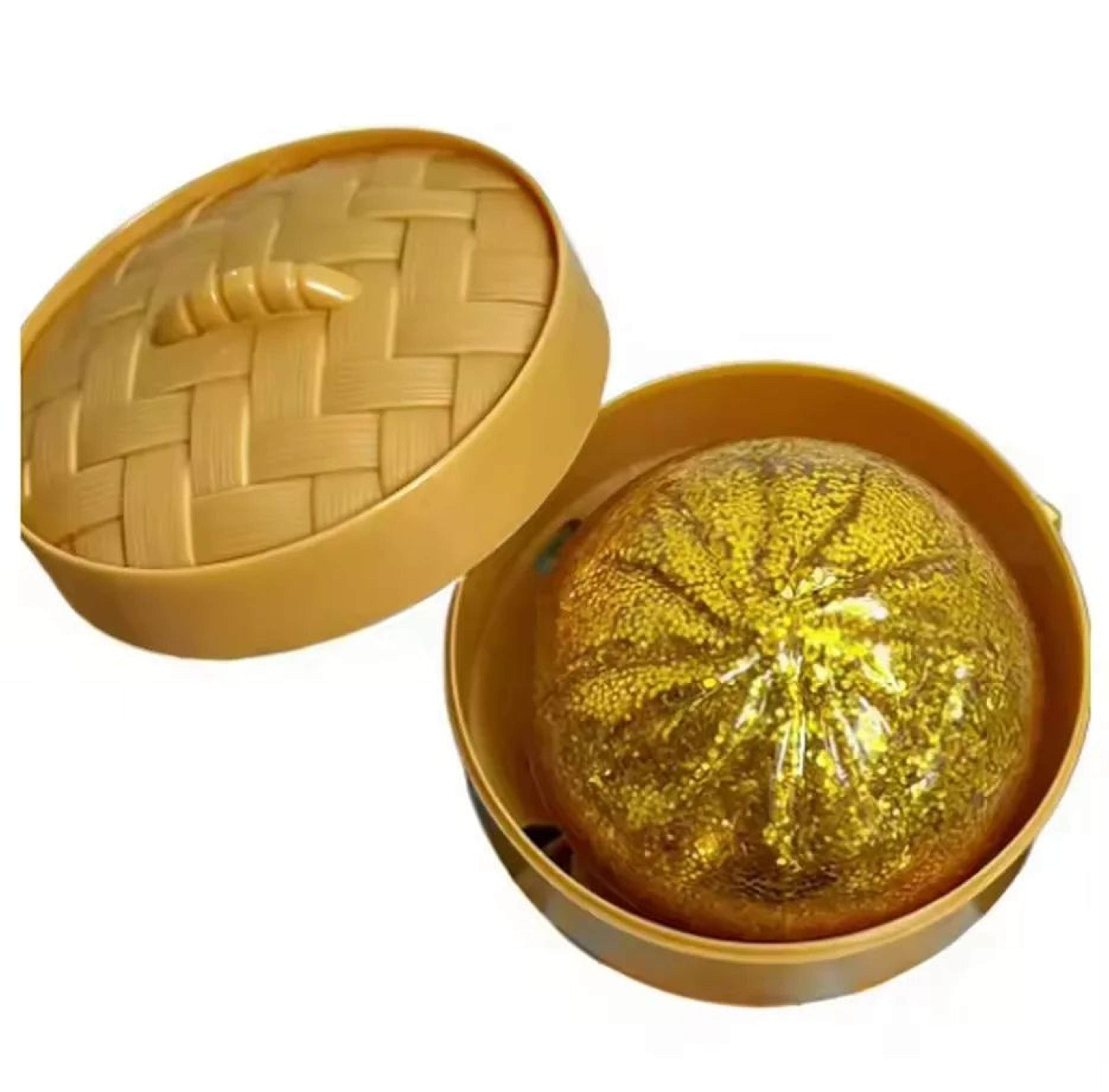 Dumpling Squishy Toy With Bamboo Steamer 8