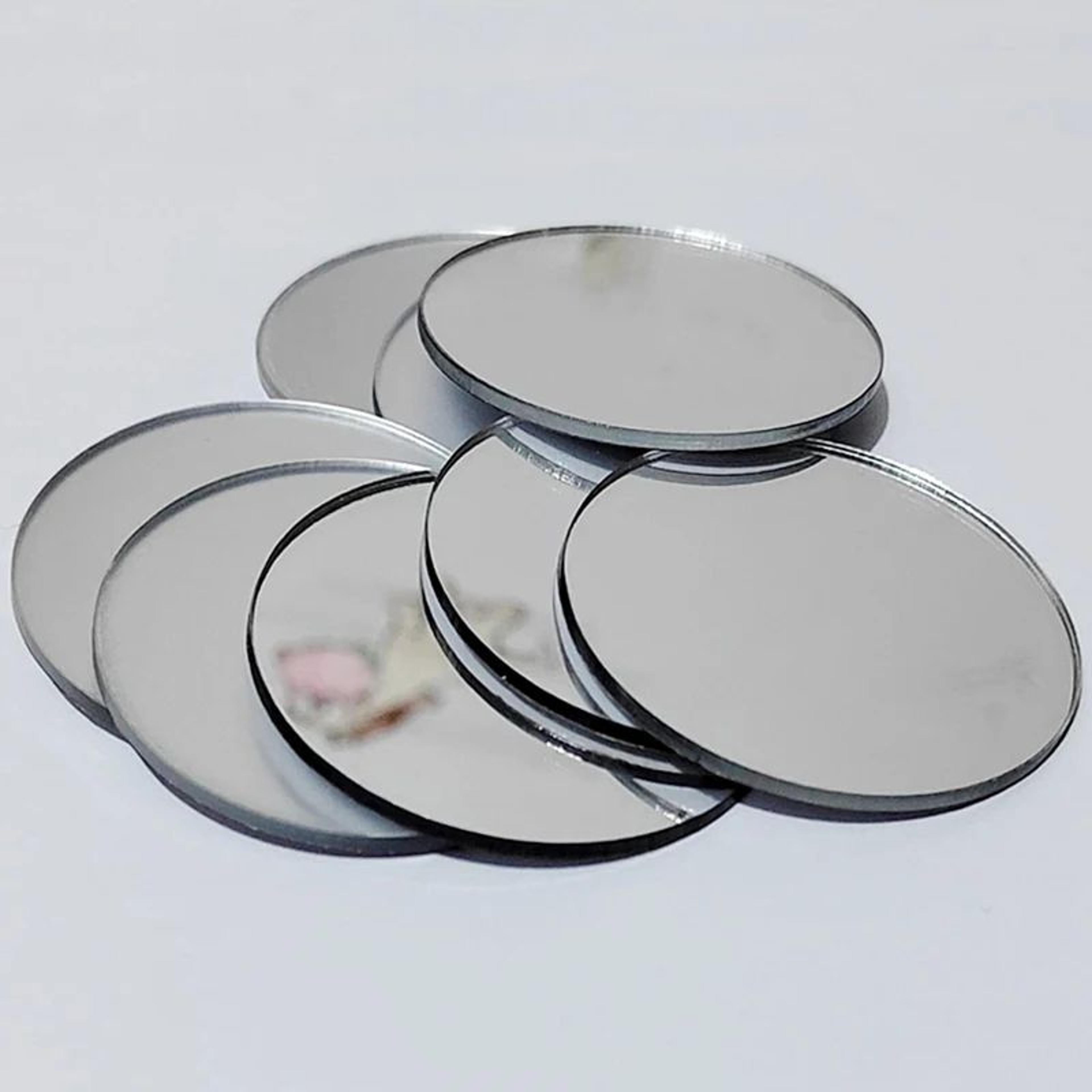 Round Acrylic Mirror Wall Sticker Set 0