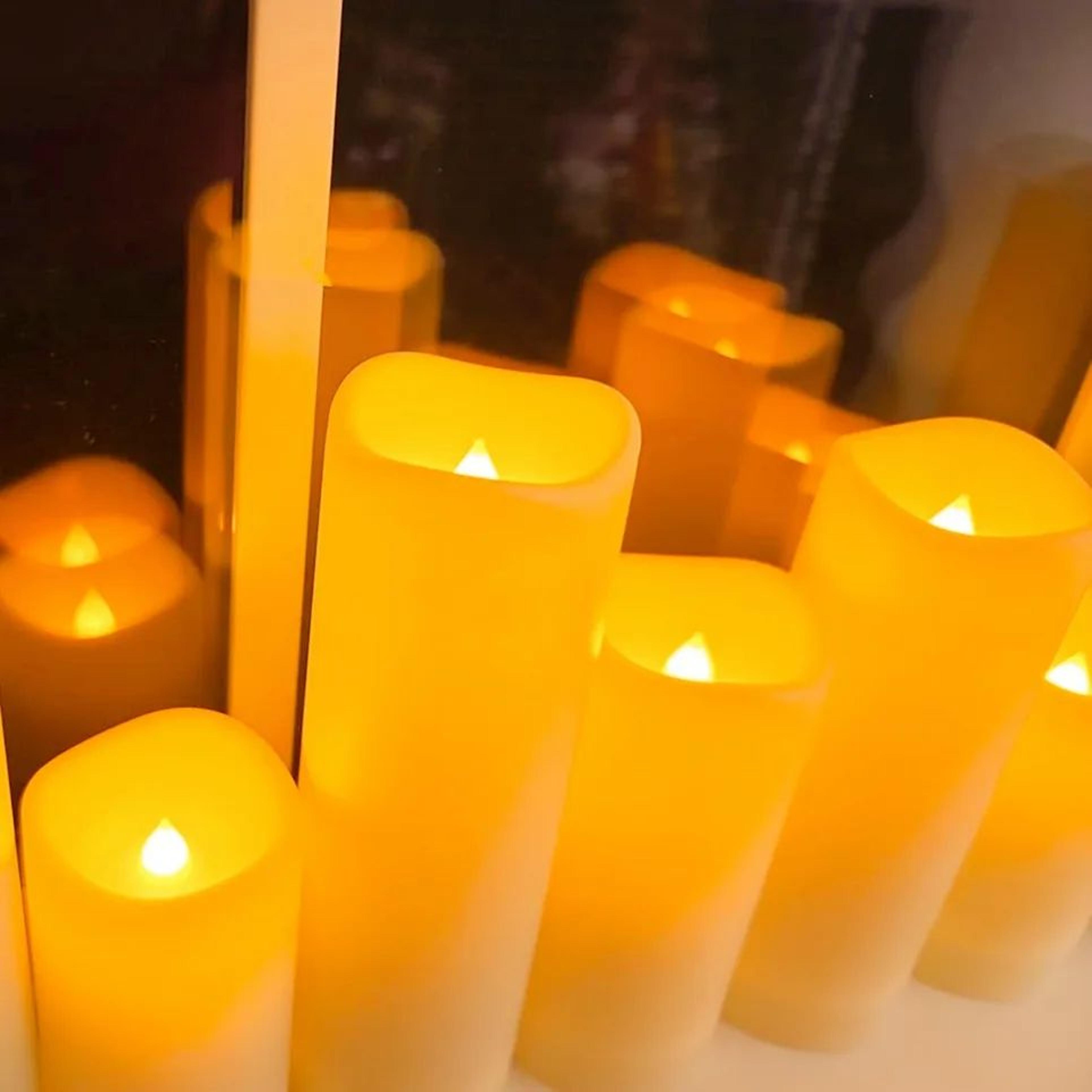 LED Swinging Flameless Candle Light 0