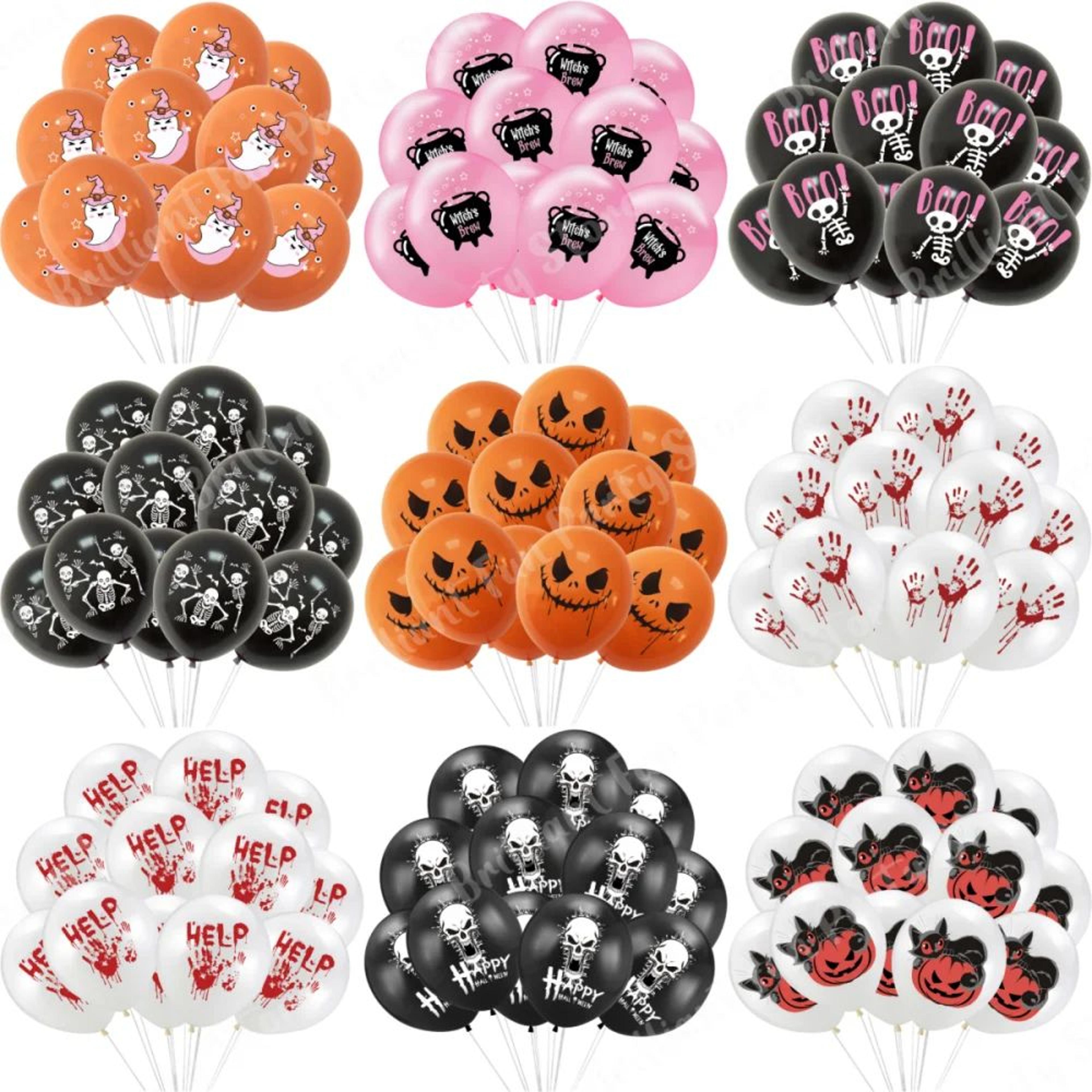 Halloween 12 Inch Latex Party Balloons 2