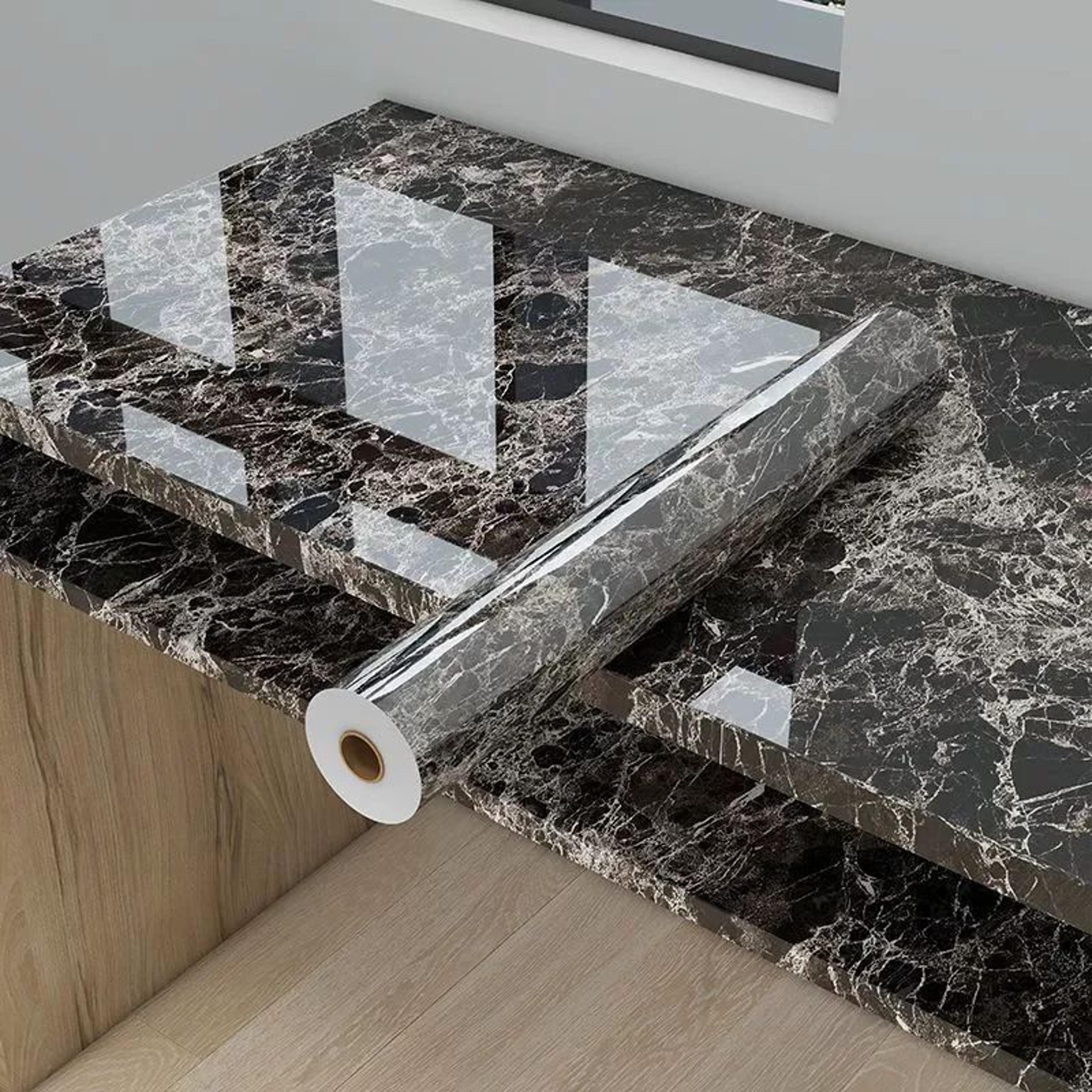 Marble Self Adhesive Kitchen Countertop Film 16