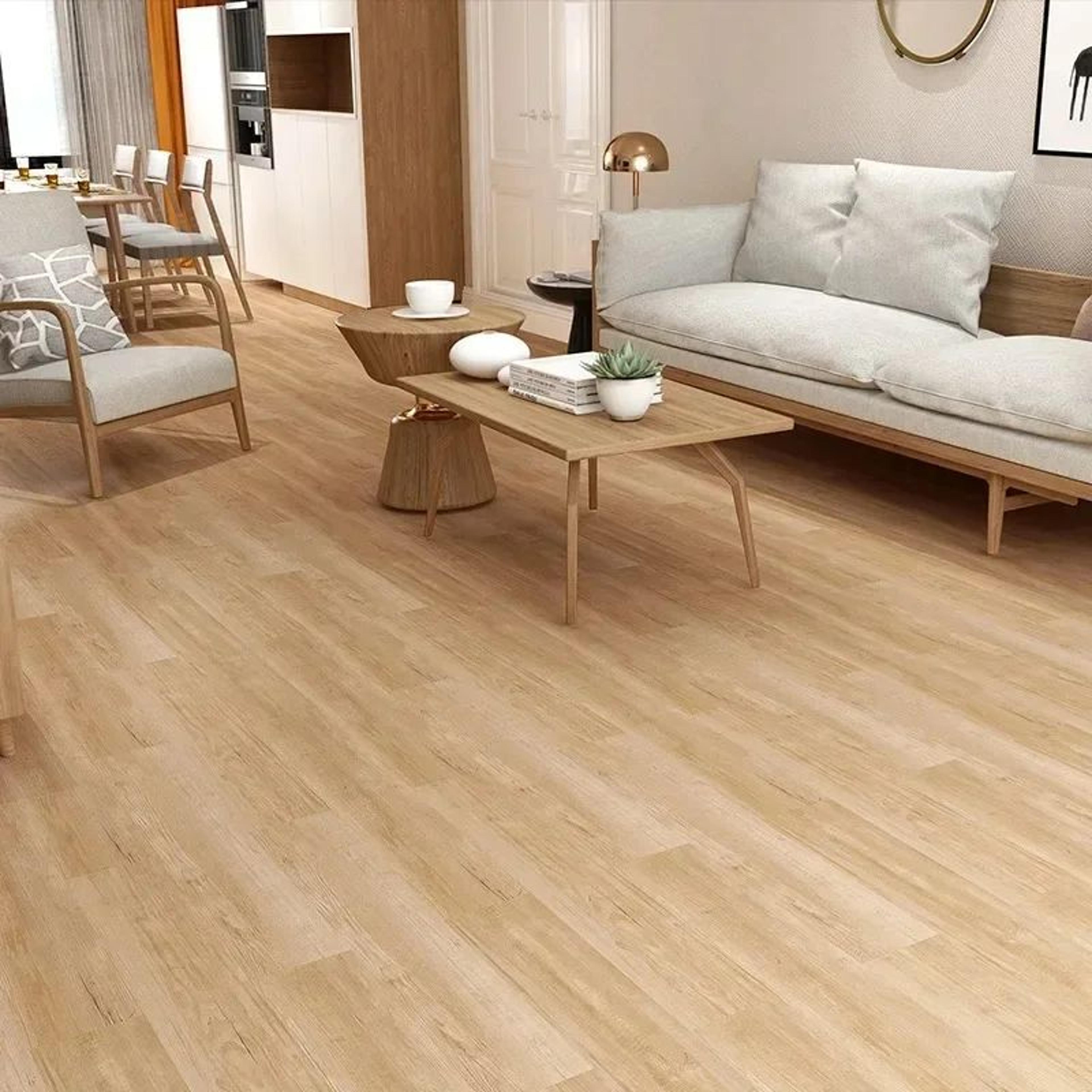 Wood Grain Self Adhesive Floor Stickers 1