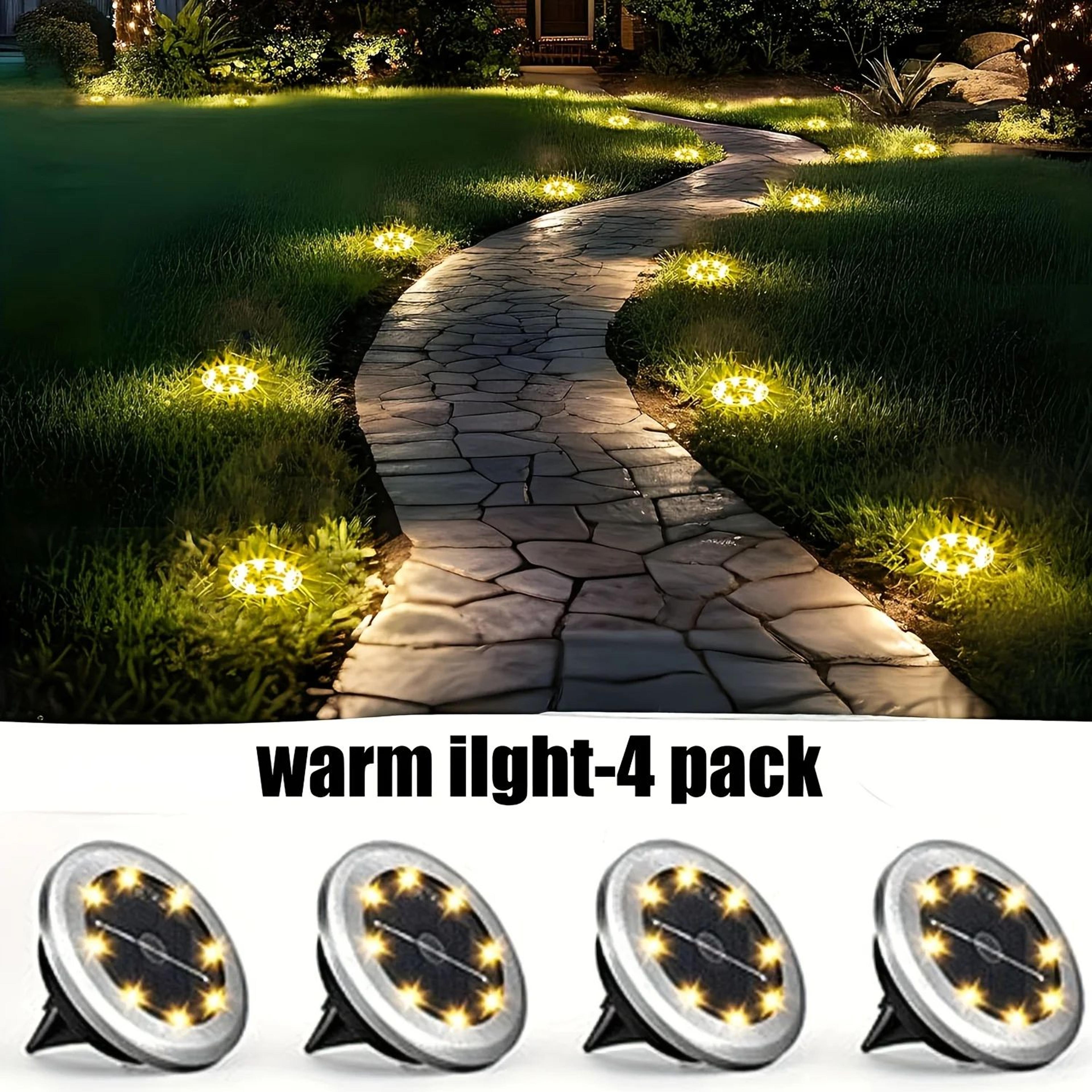 Mini Rotating Solar LED Ground Lights 5