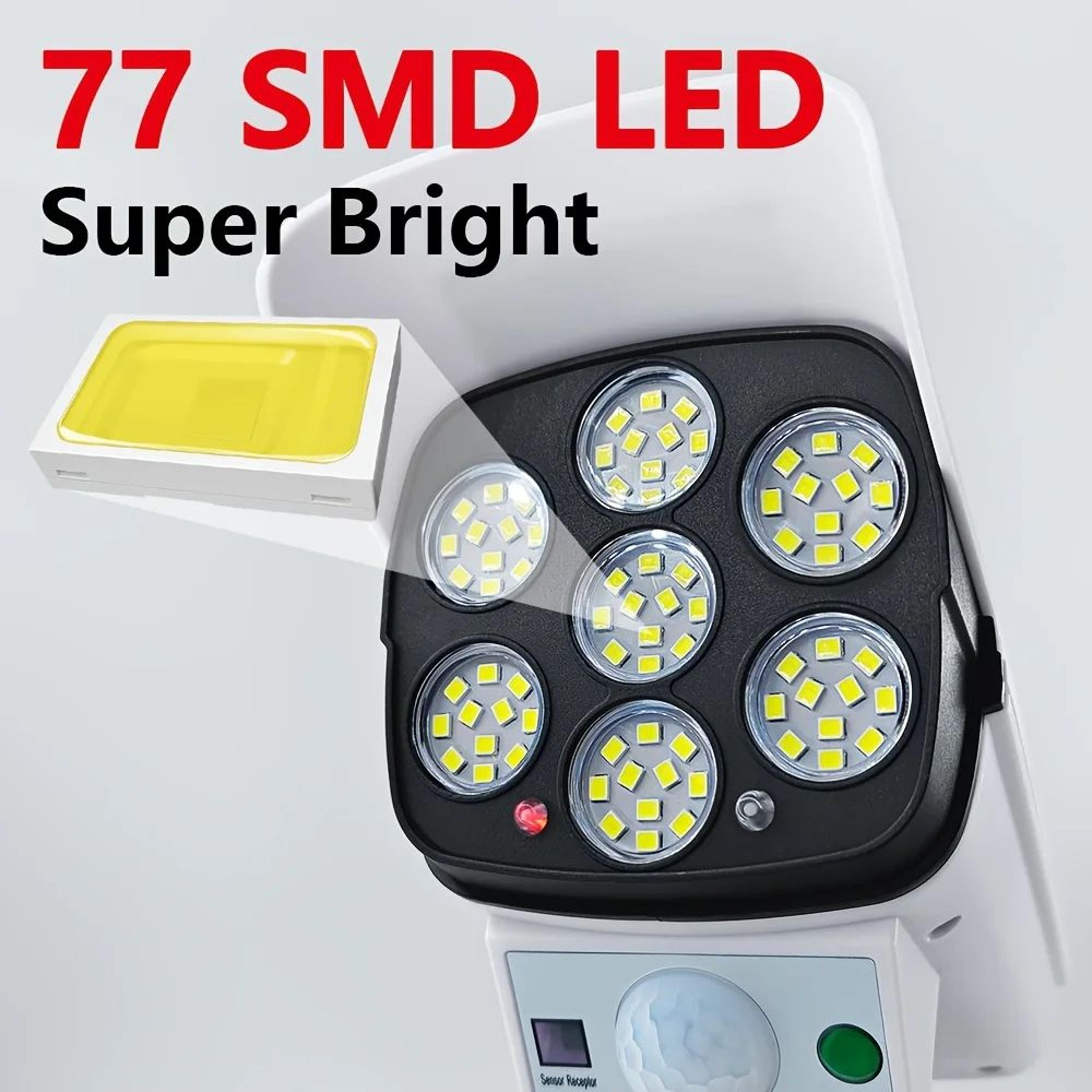 SolarGuard 77LED Motion Sensor Security Light 0