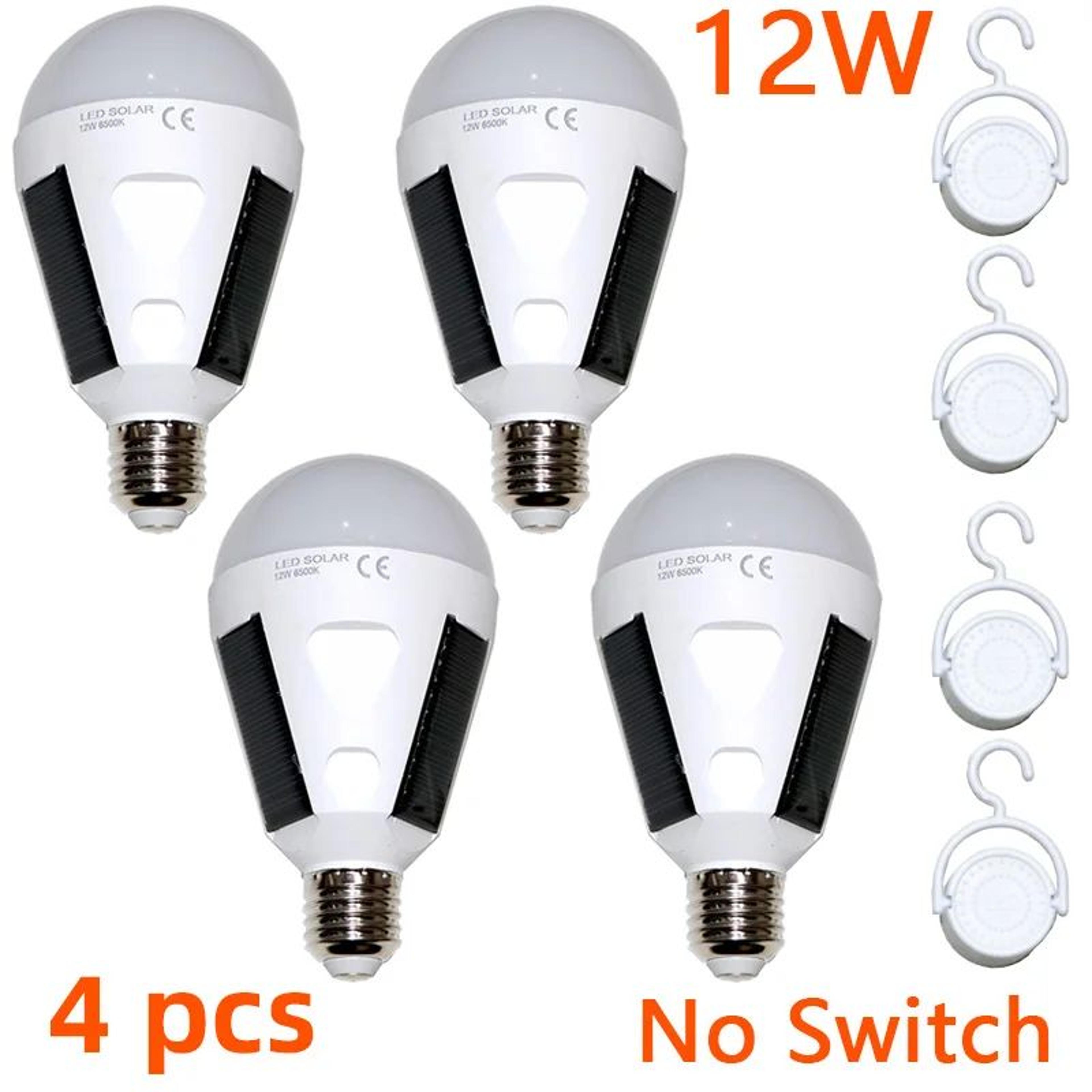 Rechargeable E27 Solar Emergency LED Bulb 16
