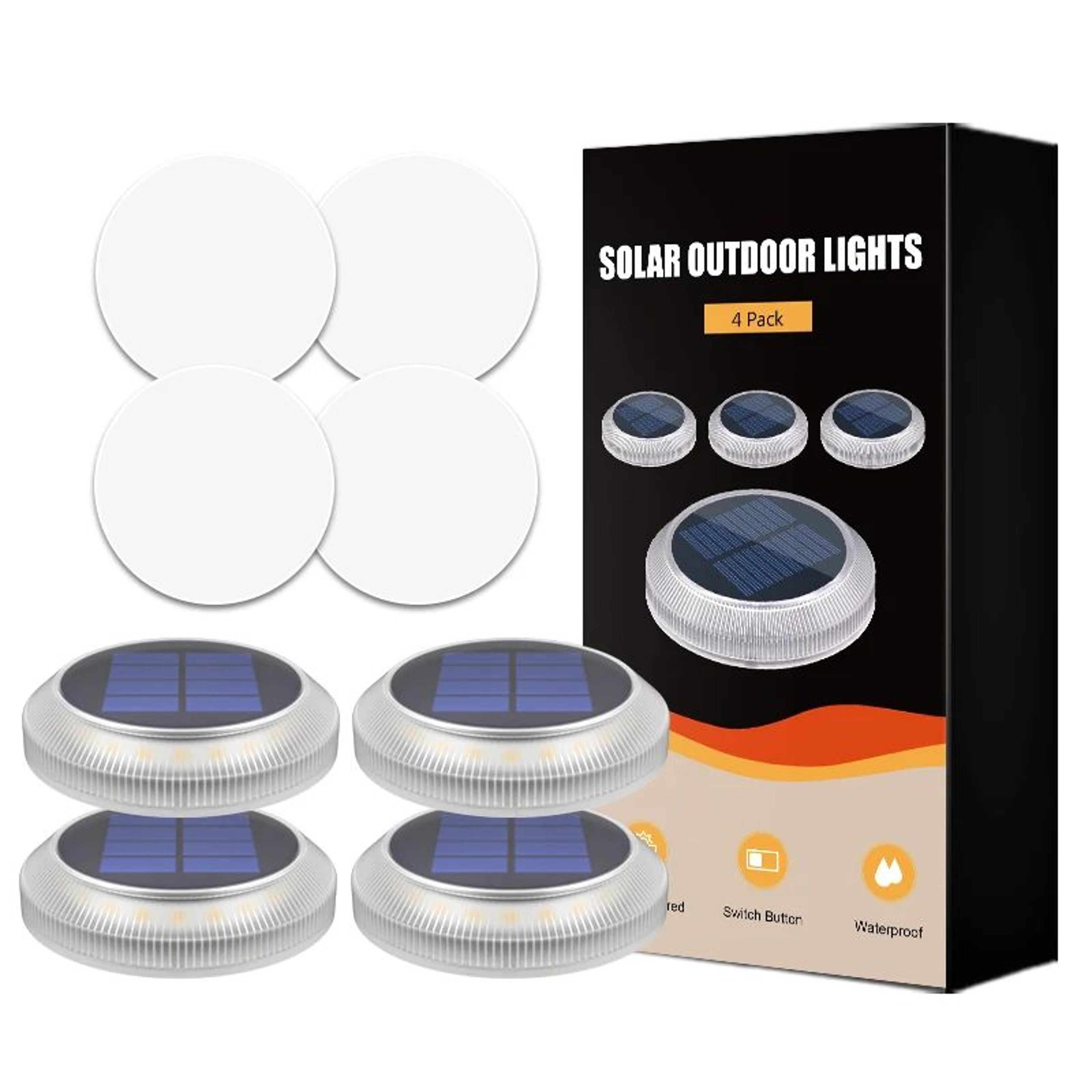 SolarGlow Outdoor Step And Fence Lights 7