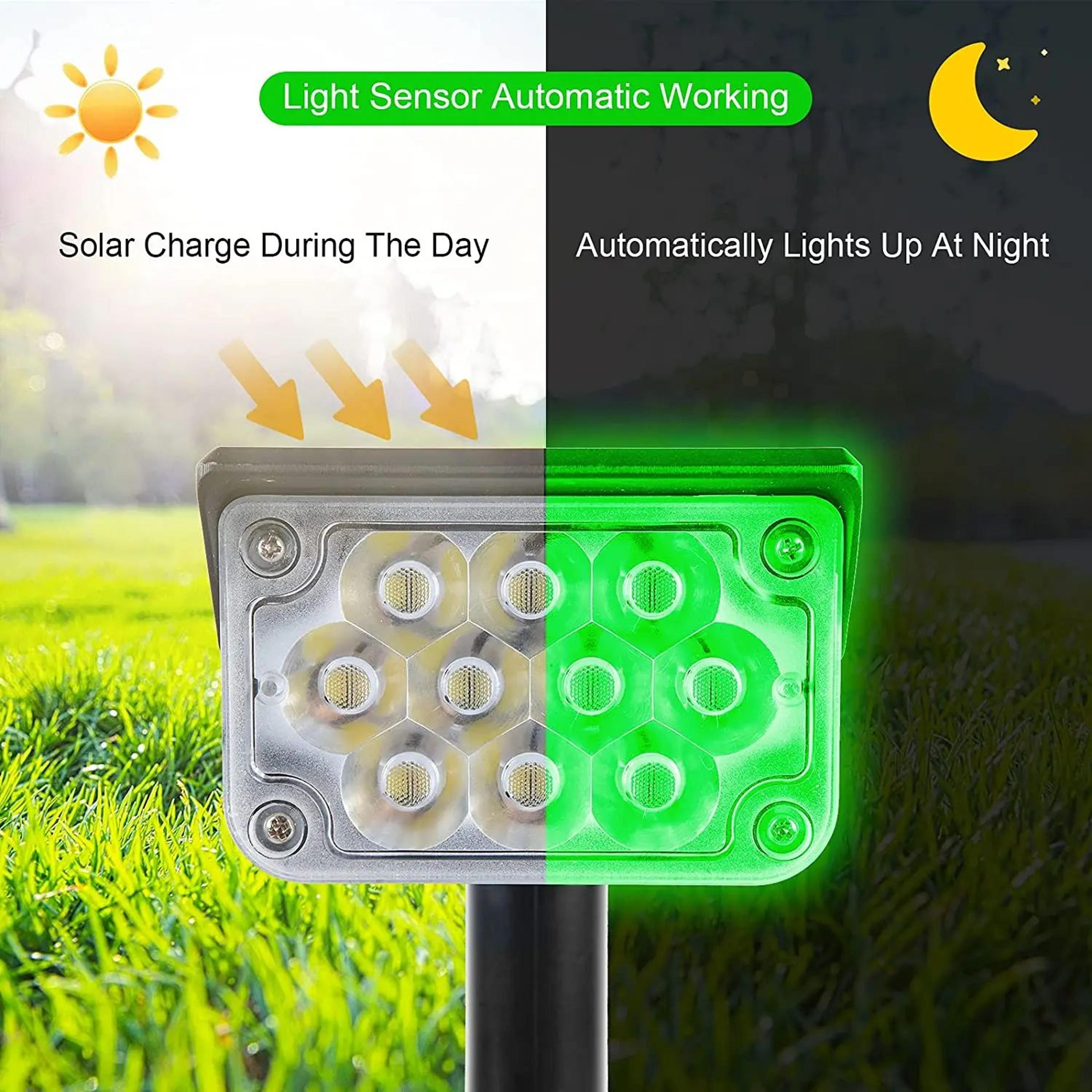 T SUN Green Solar Landscape Spotlight 3