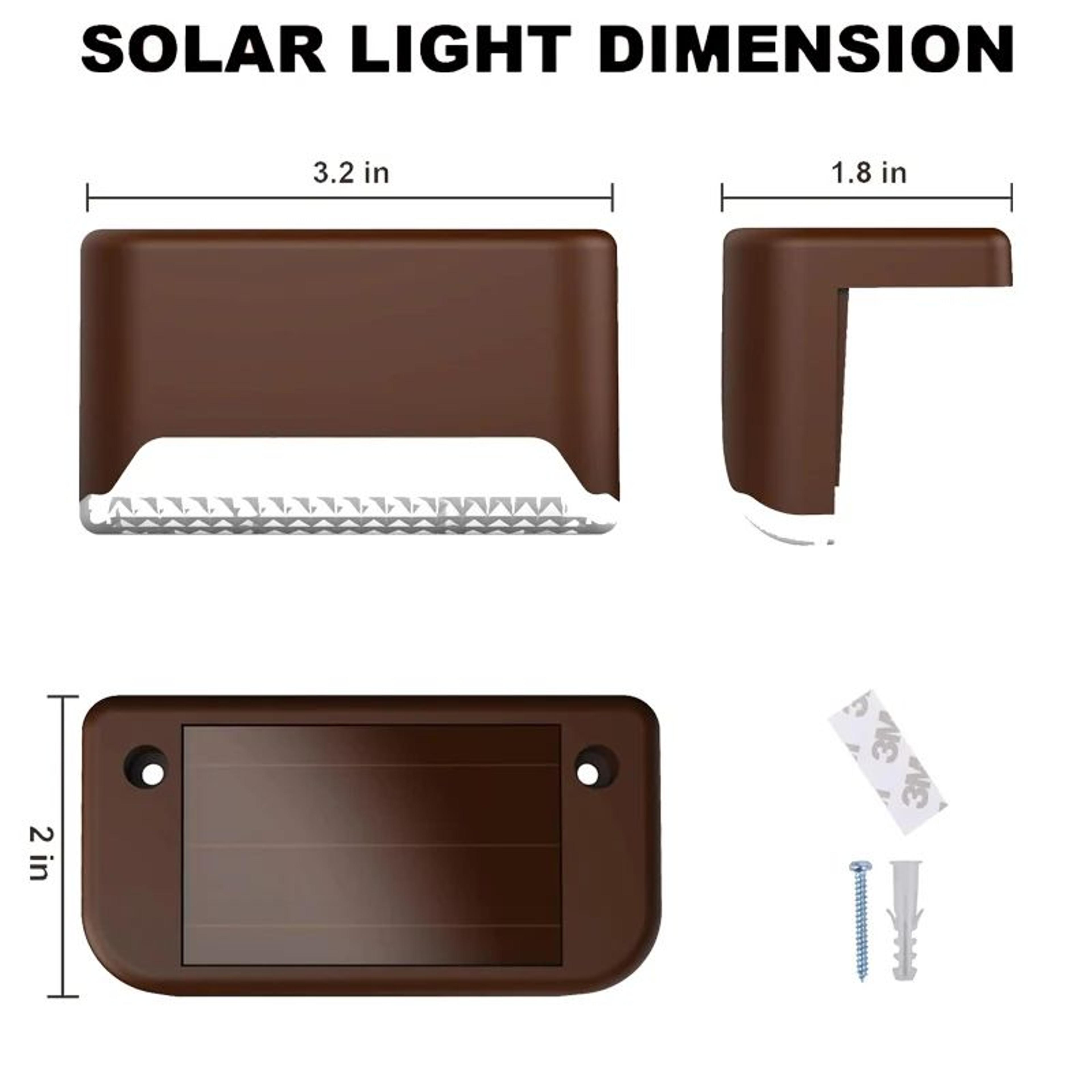 Waterproof Solar LED Deck And Garden Lights 5